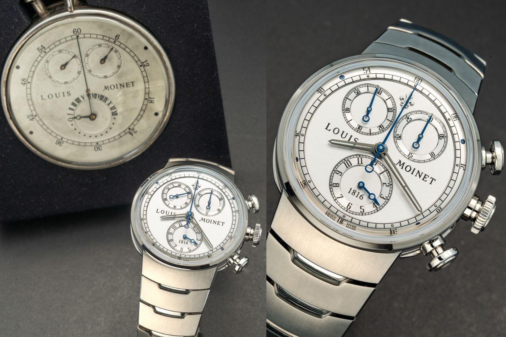 W&W 2025新錶速報!Louis Moinet 1816 Chronograph 經典懷錶再世