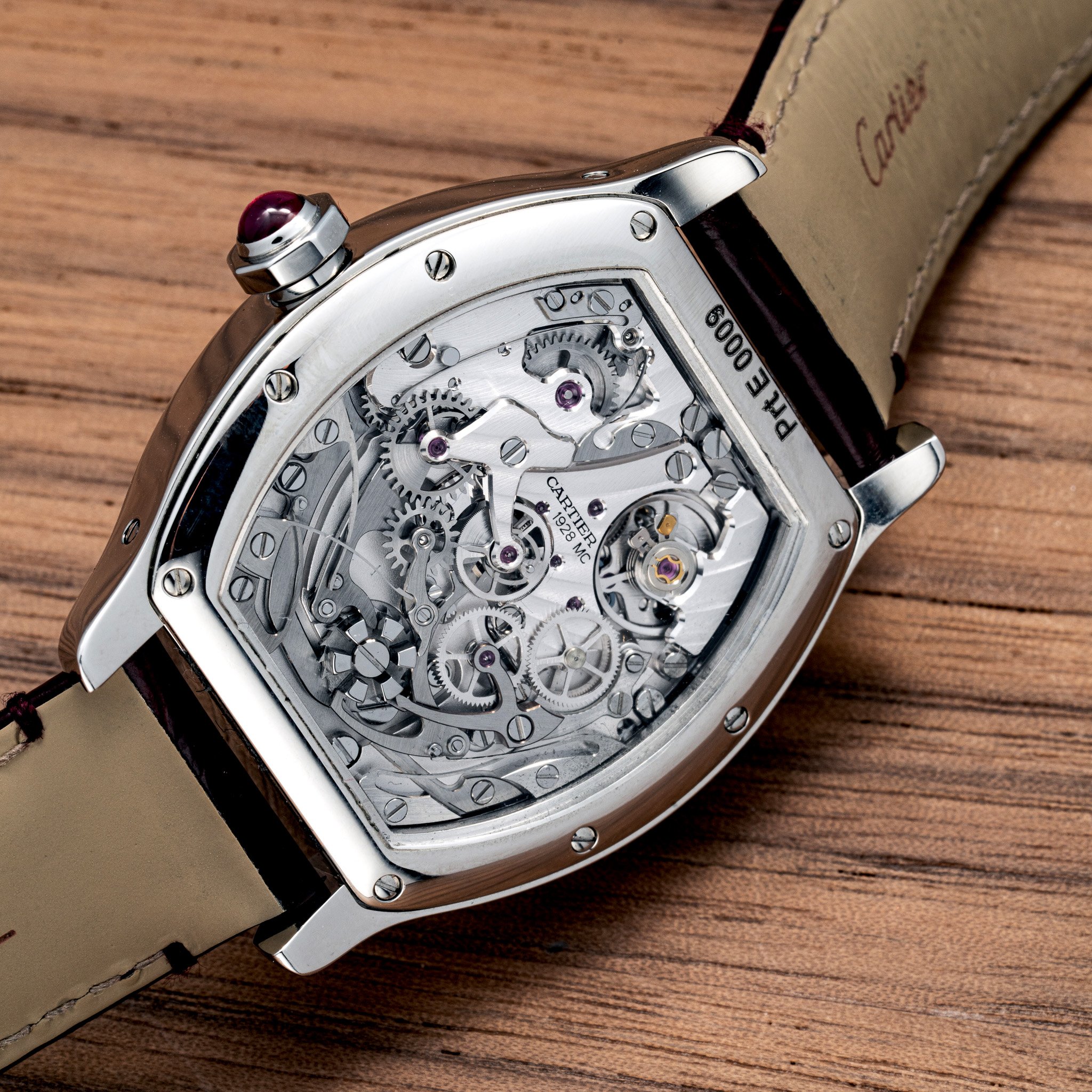 Cartier Privé Tortue Monopoussoir Chronograph Watch