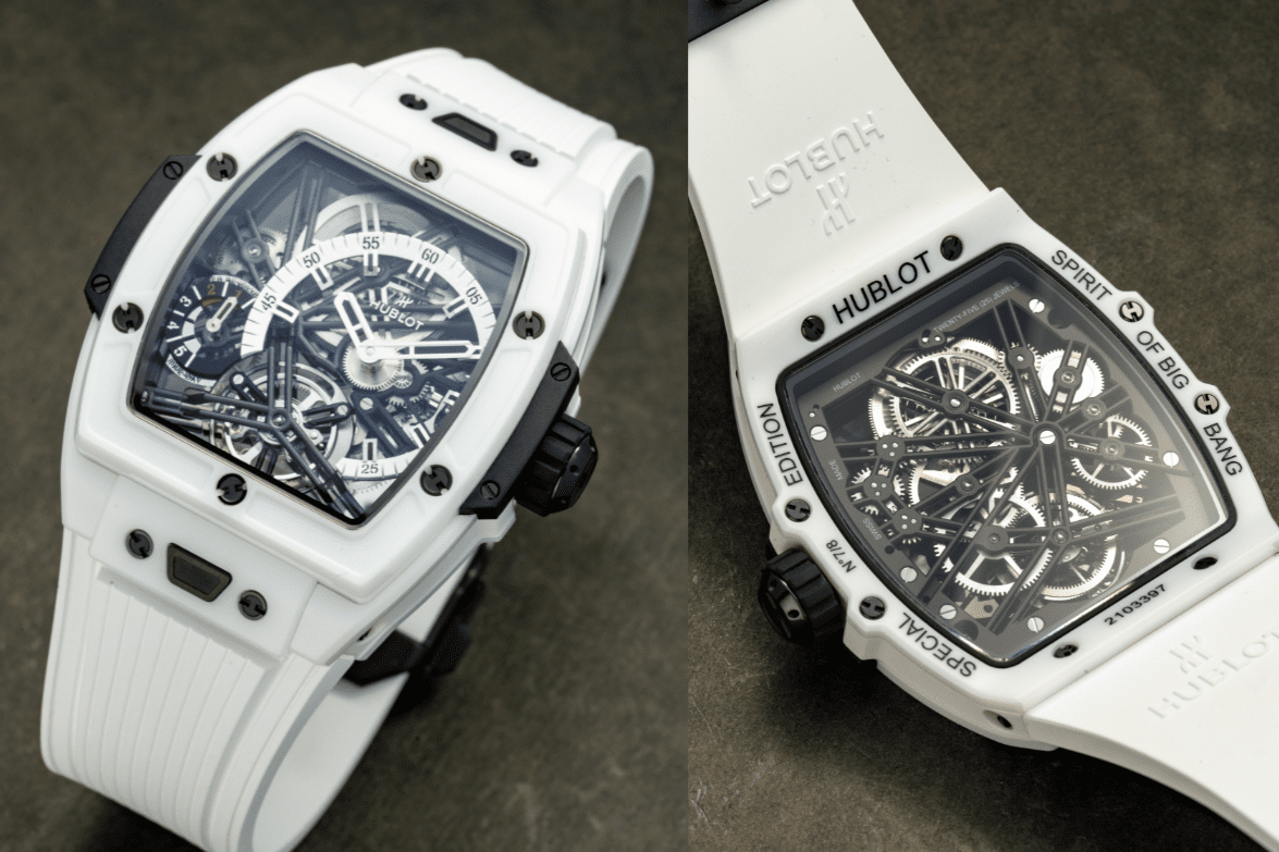 Hublot新錶實拍｜大中華限定Spirit of Big Bang Tourbillon White Ceramic