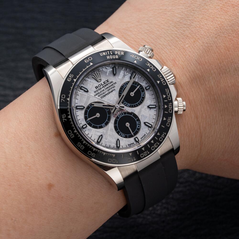 Rolex 2025年新錶：Daytona 隕石熊貓面三色款