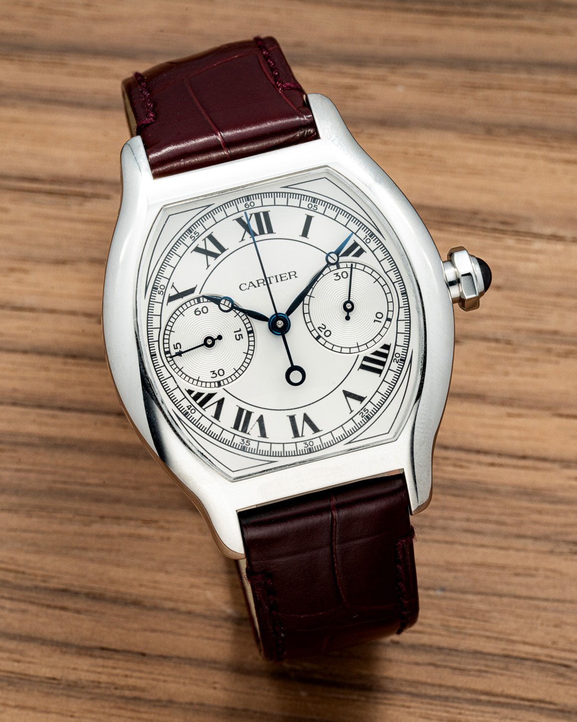 Cartier Privé Tortue Monopoussoir Chronograph Watch