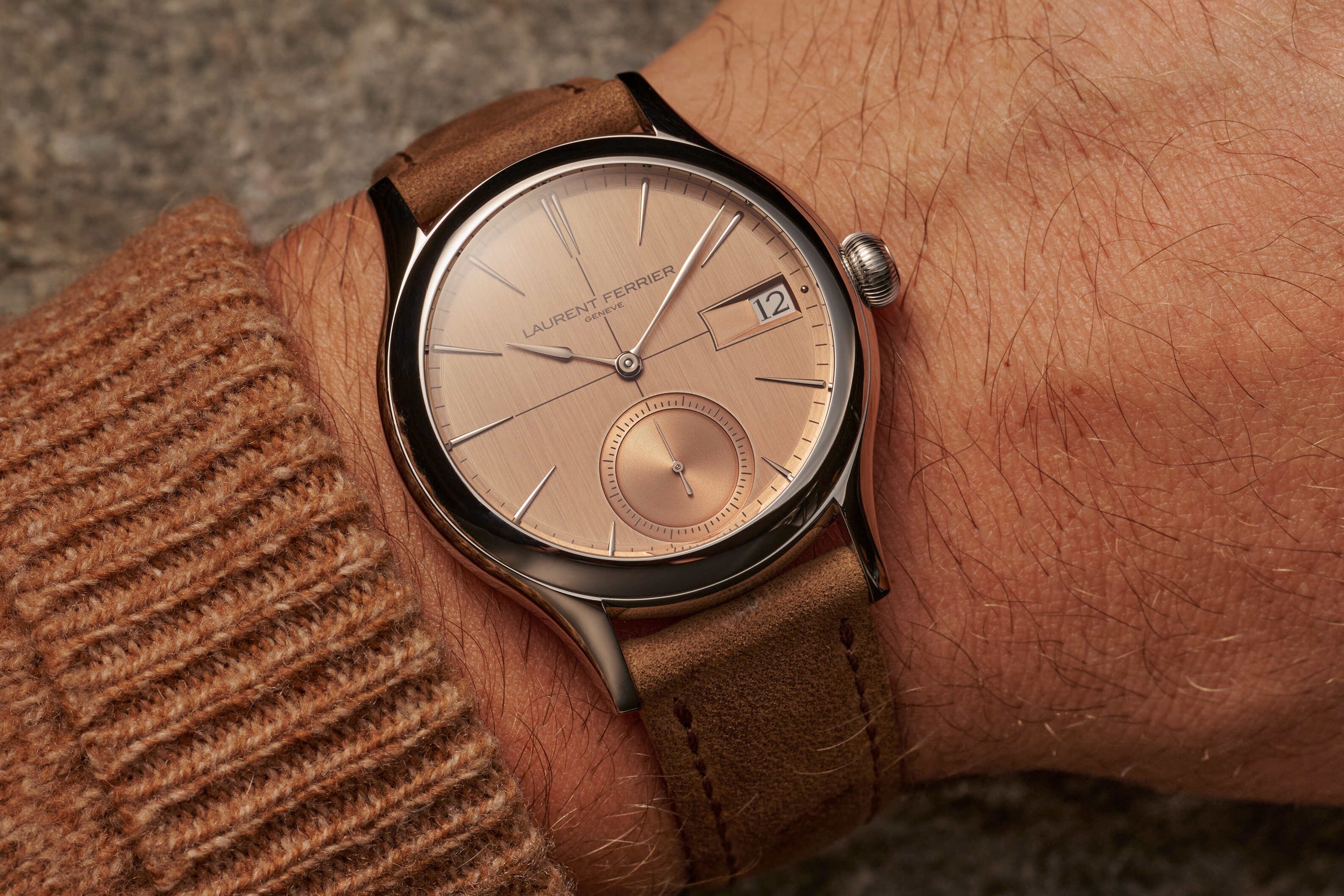 Geneva Watch Days 2024新錶｜Laurent Ferrier Série Atelier Classic Auto Sandstone