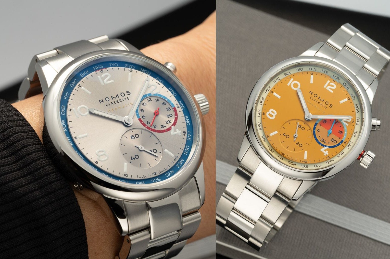 W&W 2025新錶速報！NOMOS Club Sport neomatik Worldtimer七彩世界時間