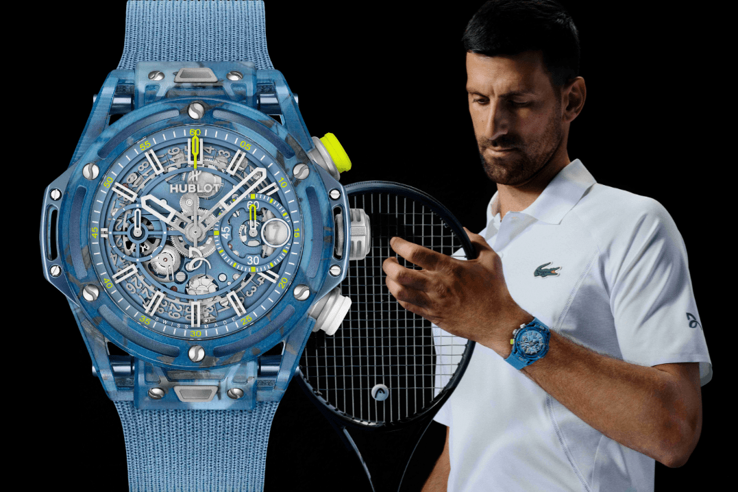 Hublot｜用祖高域球拍、Polo衫製成的Big Bang Unico Novak Djokovic