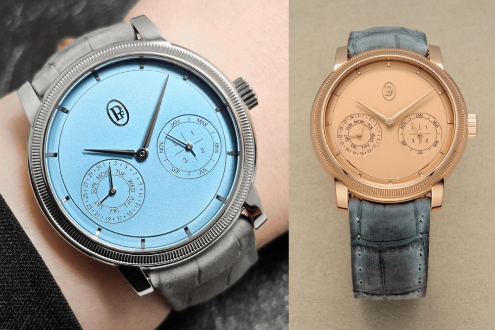 W&W 2025新錶速報!Parmigiani Fleurier Toric Perpetual Calendar 冰藍色、玫瑰金萬年曆