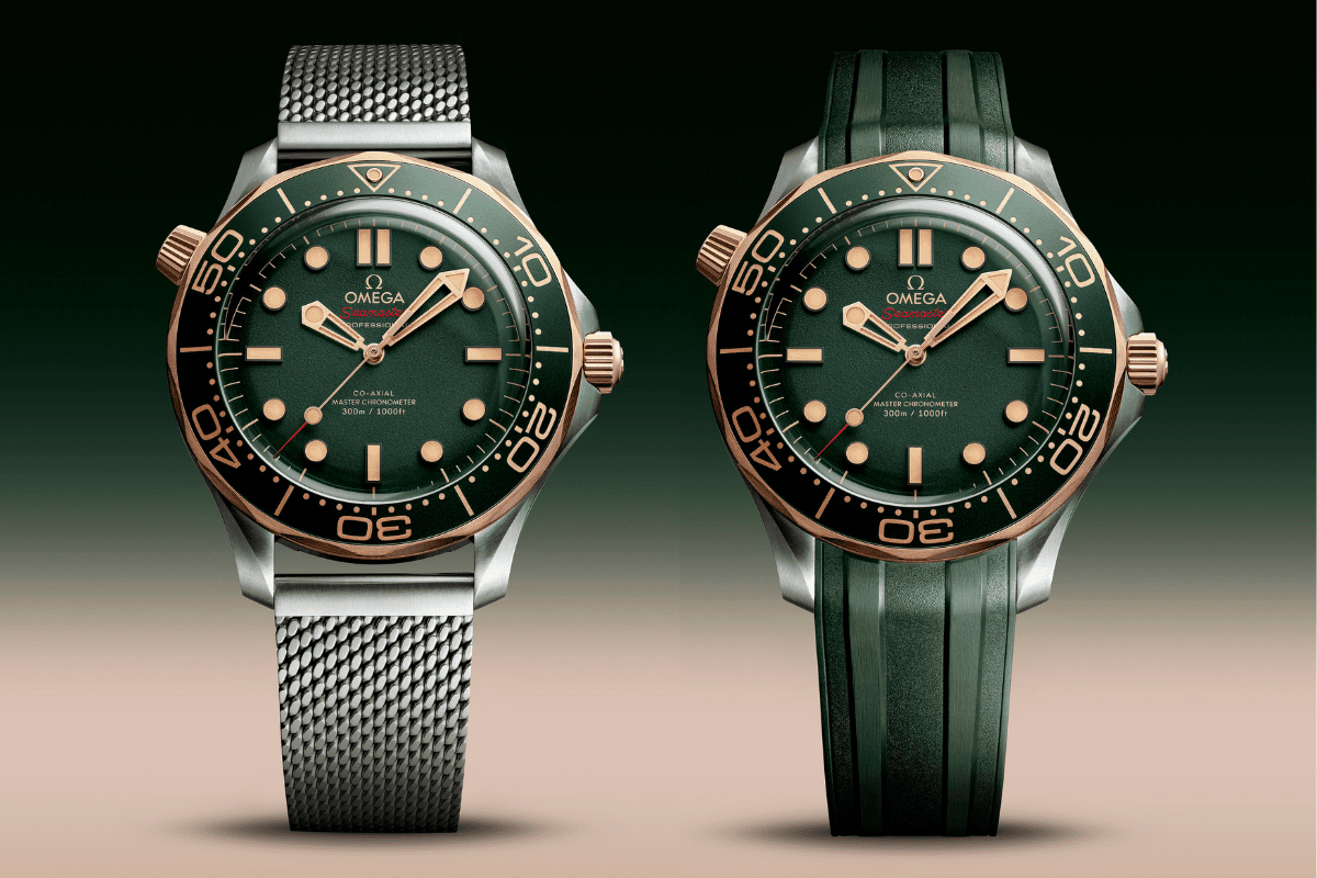 Omega｜鈦金屬青銅金Seamaster Diver 300M登場