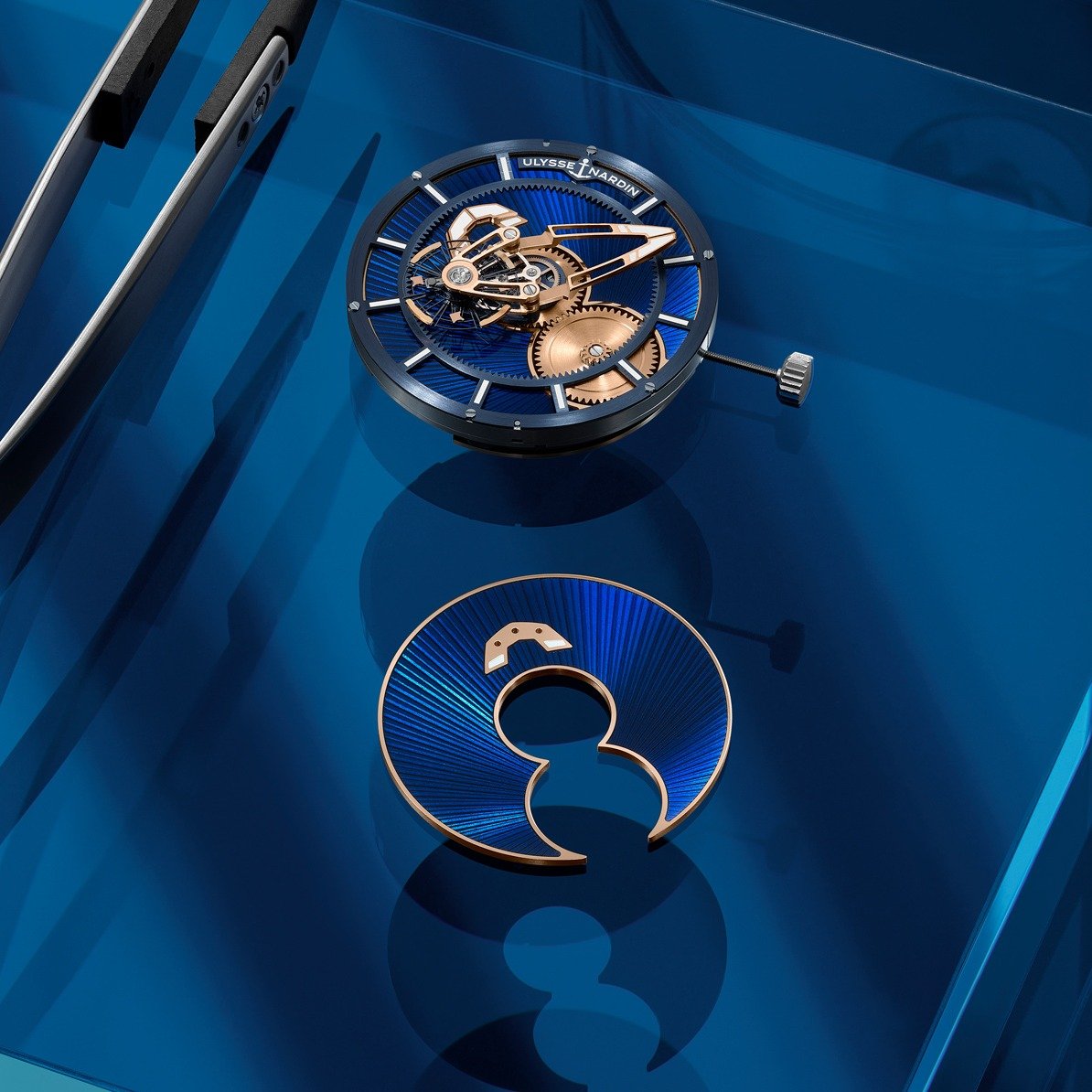 Ulysse Nardin｜Freak [X Gold Enamel] 藍金琺瑯共舞