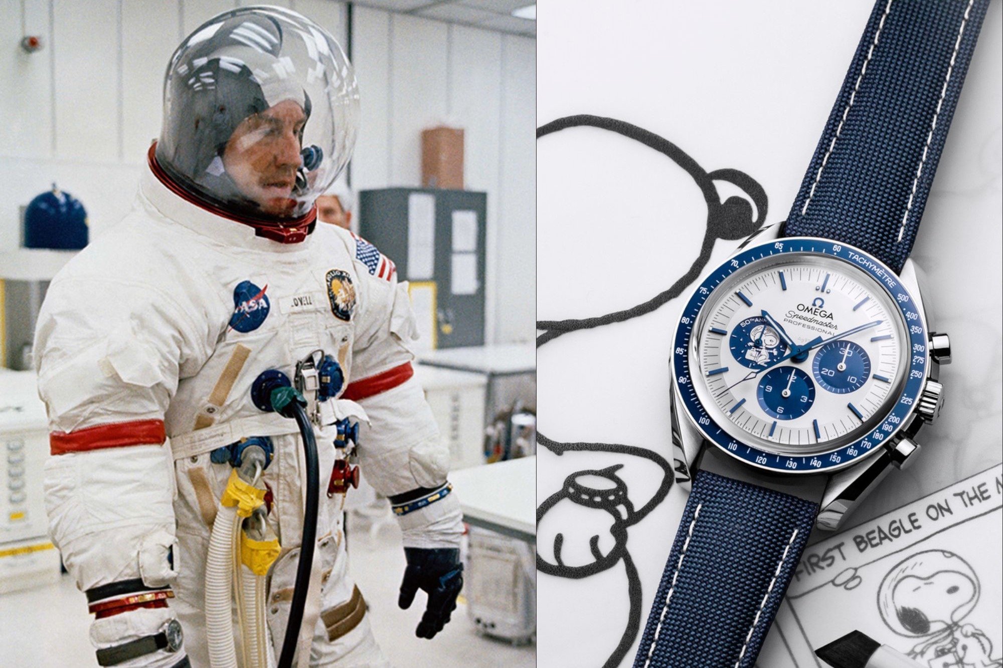 有關Omega Snoopy Speedmaster腕錶，不可不認識傳奇太空人Jim Lovell