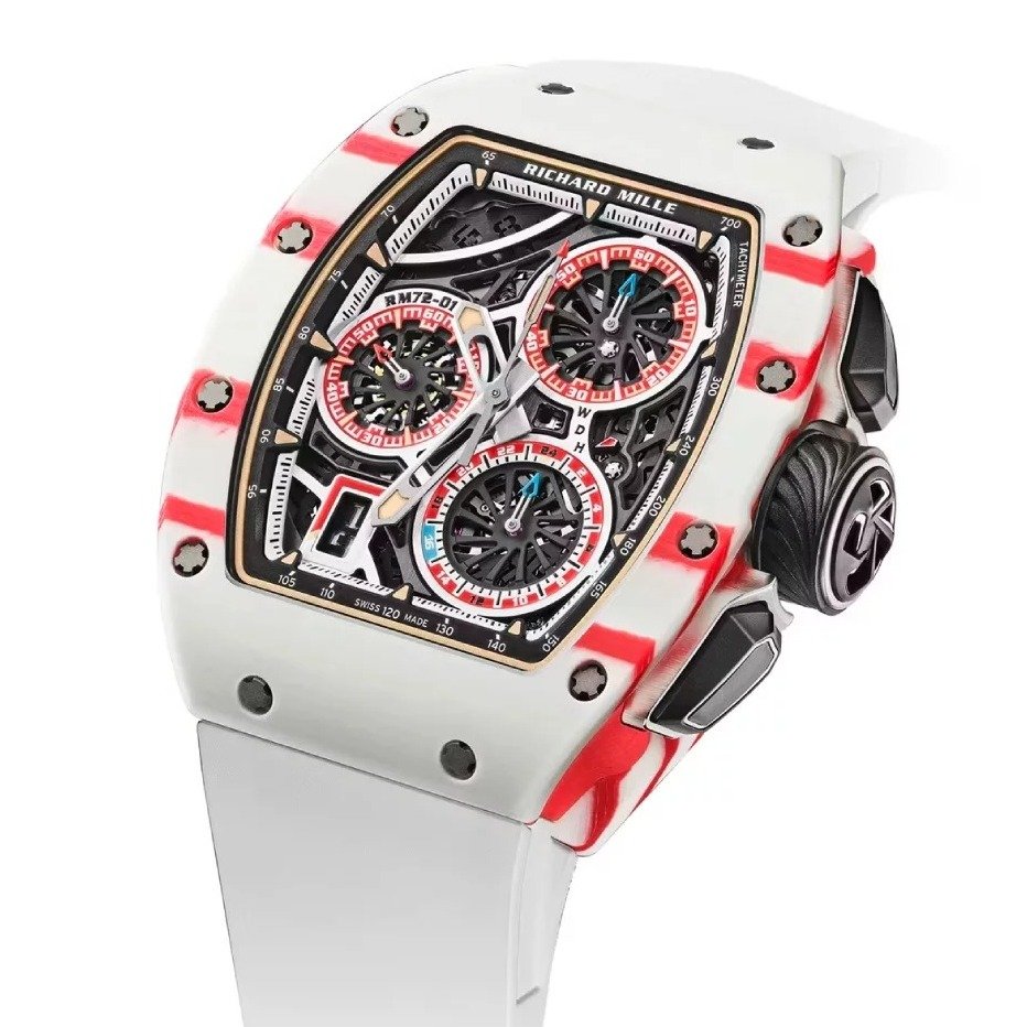 F1賽車主題腕錶｜Richard Mille RM72-01 “Charles Leclerc”