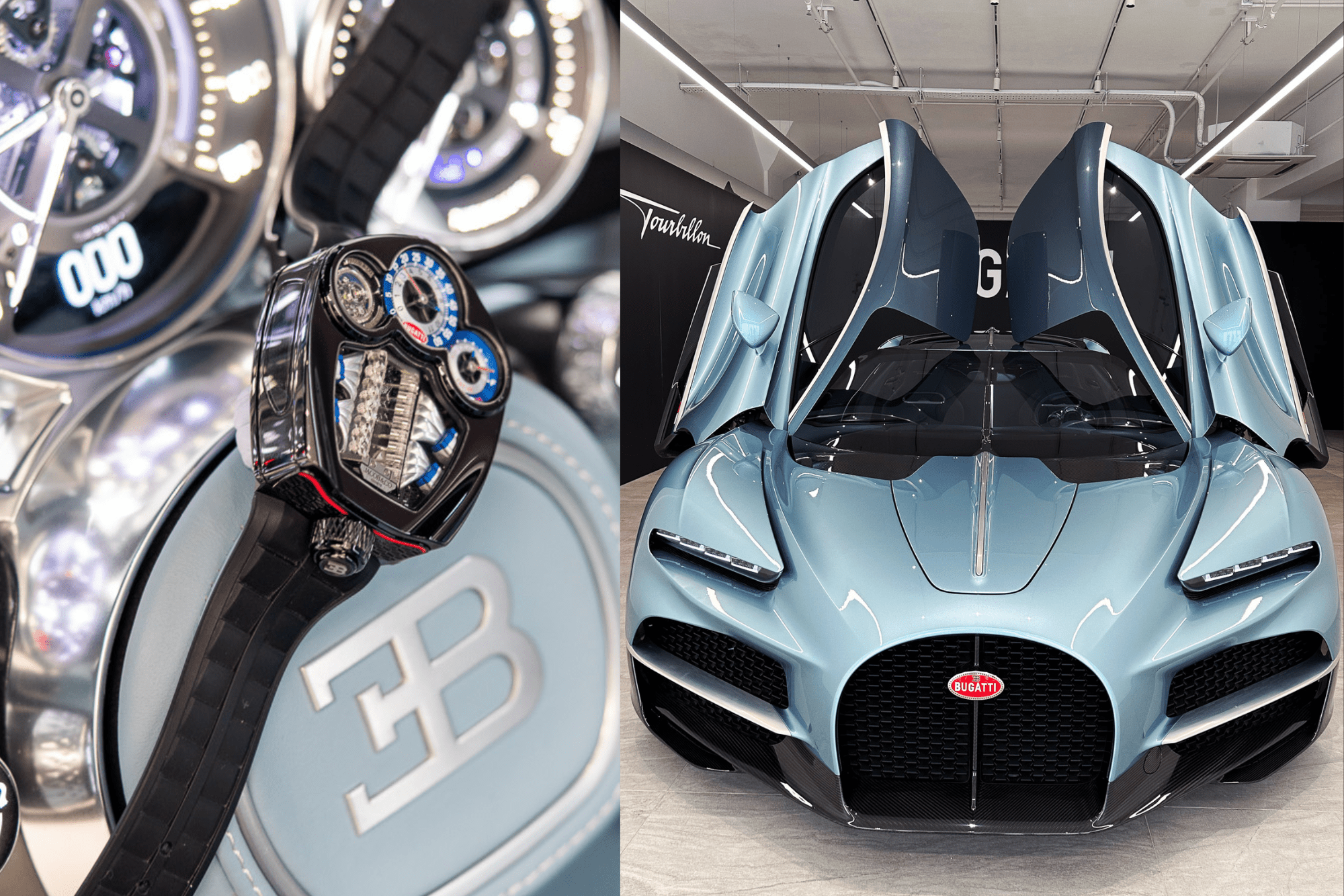 實拍：Jacob & Co. X Bugatti  Tourbillon｜腕錶與跑車罕有合體現身