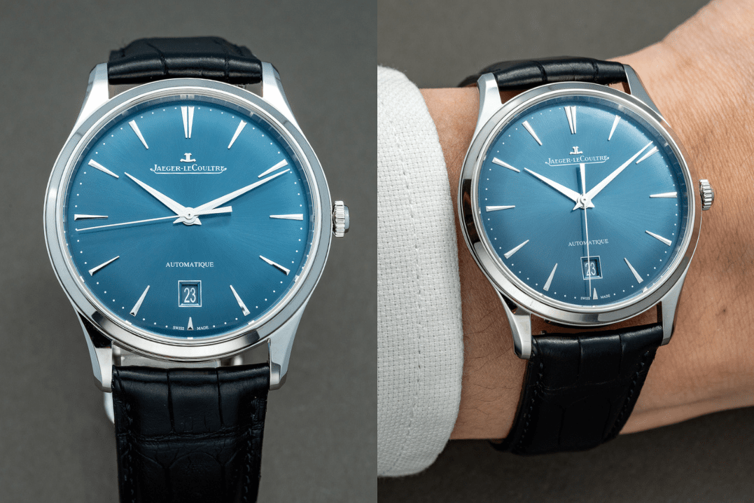 Jaeger-LeCoultre｜新錶實拍：簡約藍調超薄大師Master Ultra Thin Date