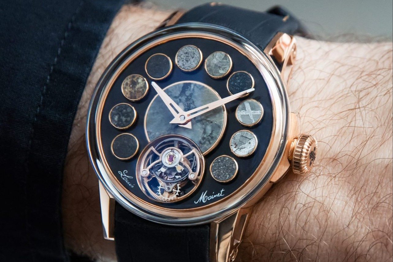 Louis Moinet｜破紀錄最多隕石的腕錶