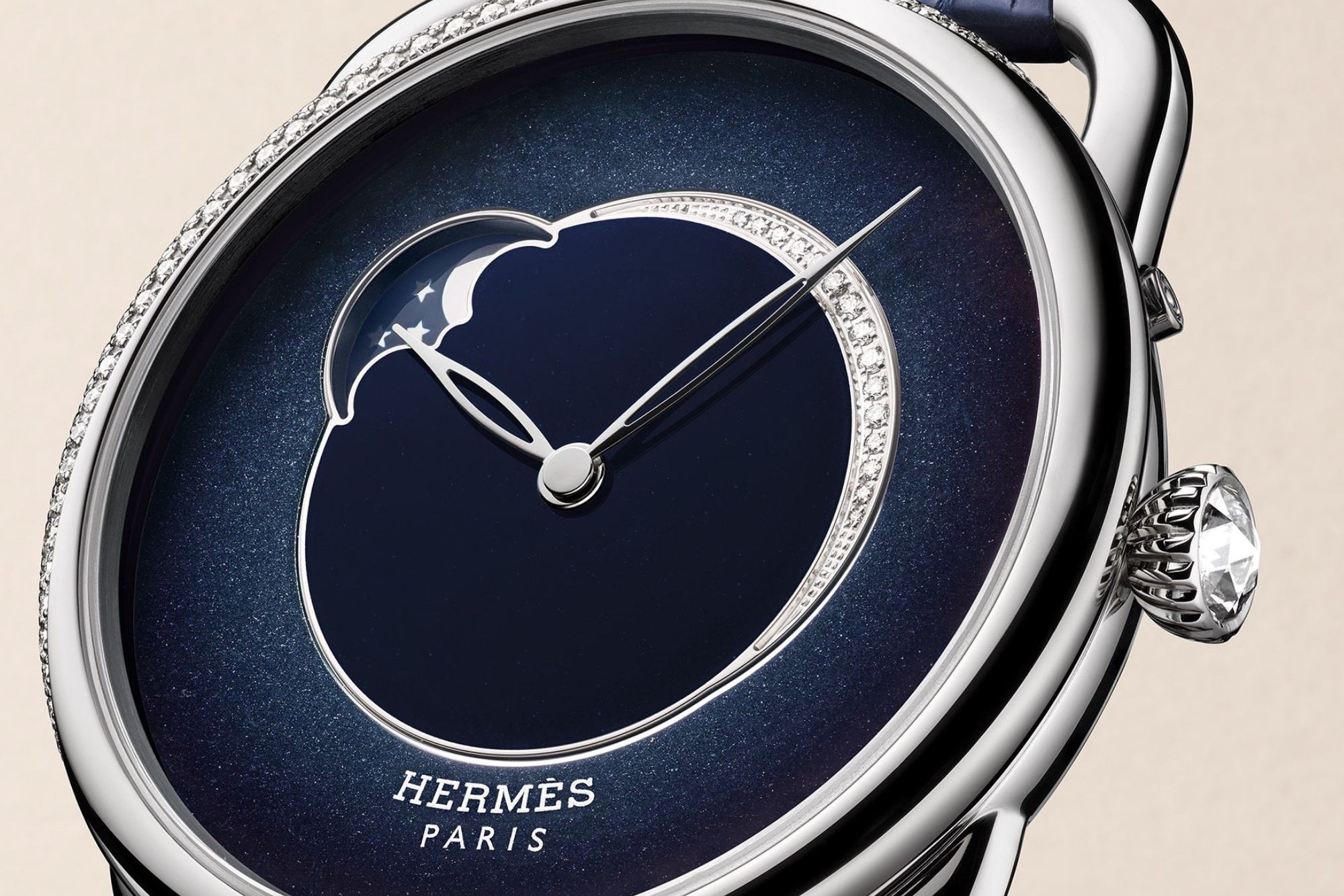 Hermès｜Arceau Petit Lune 月中有月