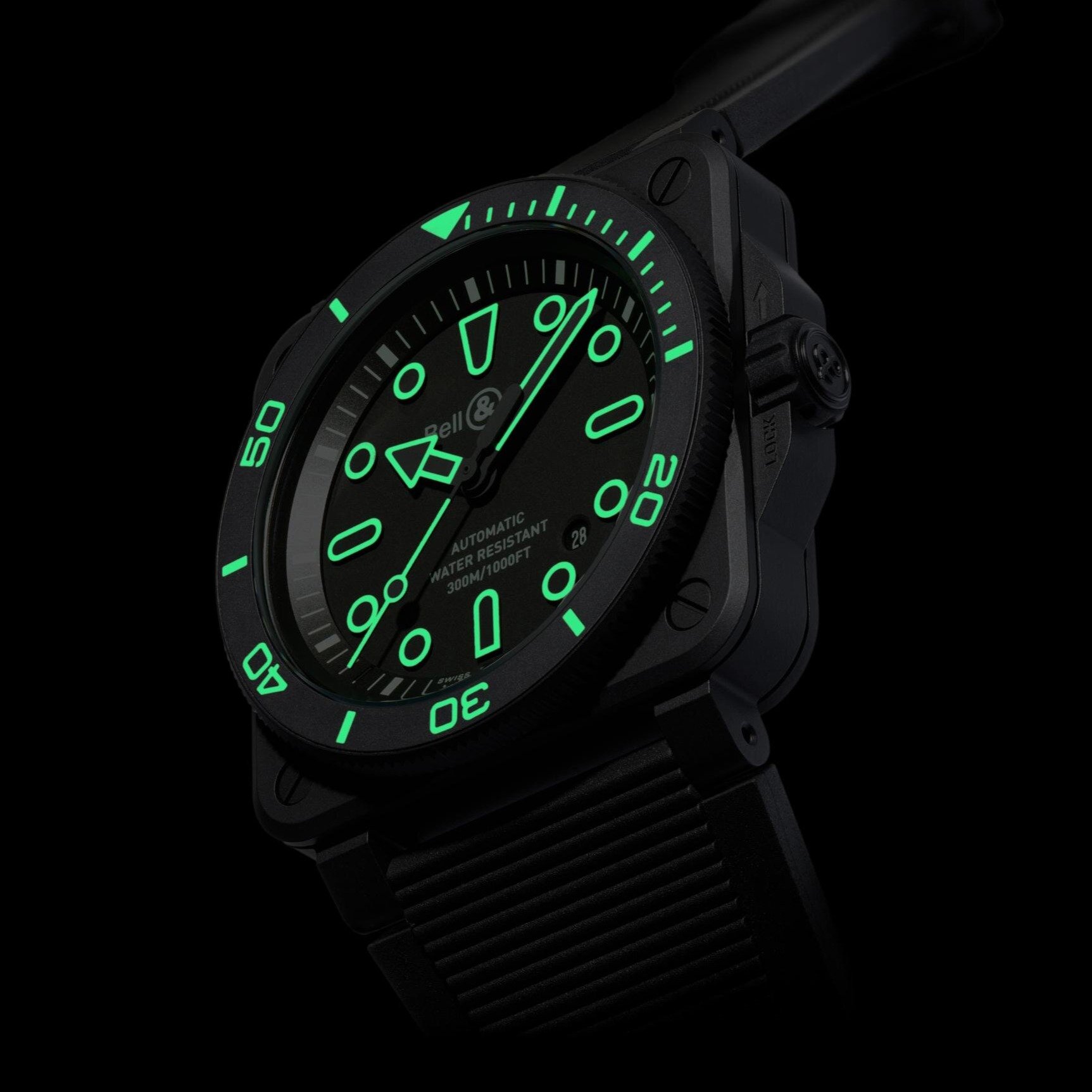 2025年新款潛水錶｜Bell & Ross BR-03 Diver Lum Outline