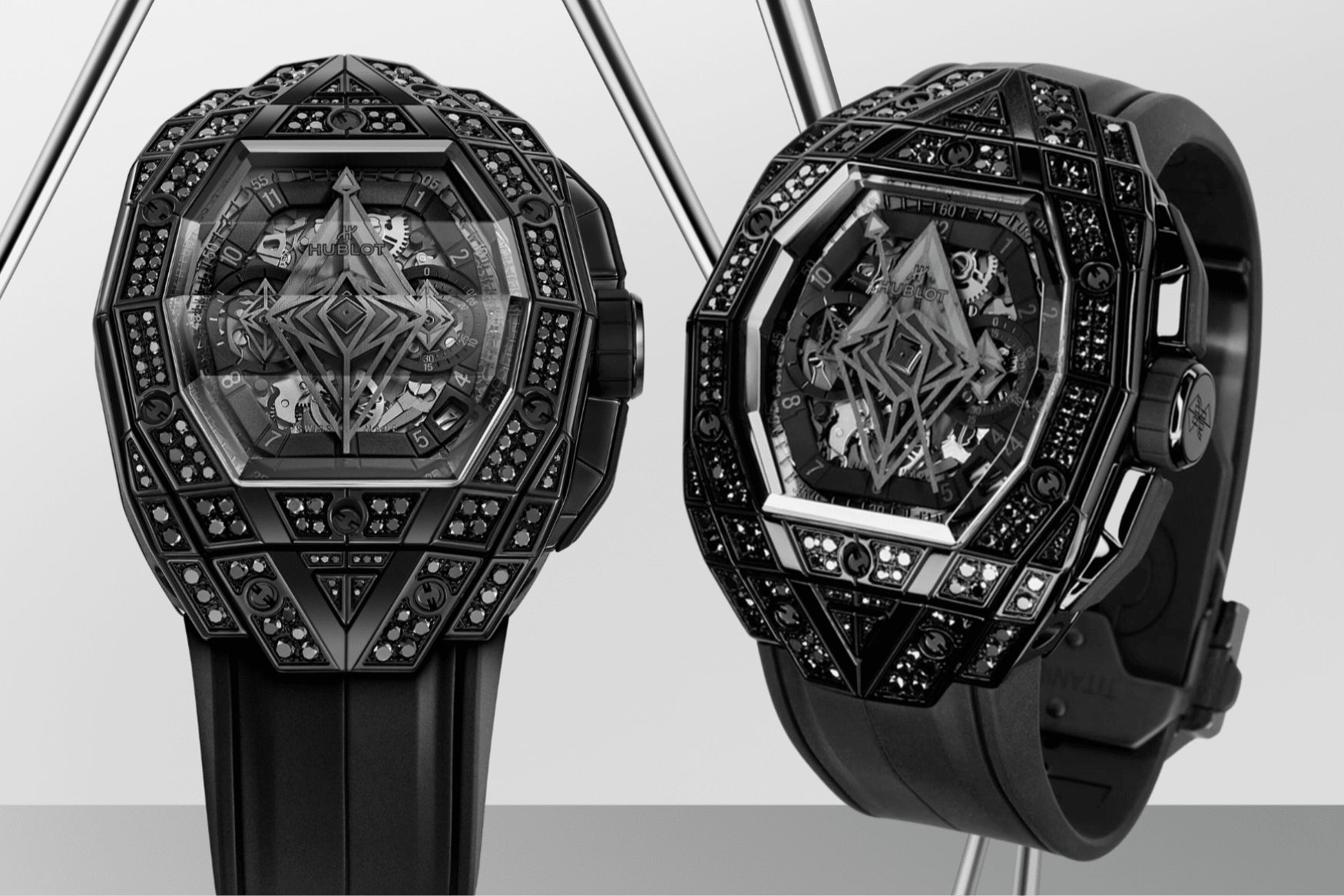 Hublot｜黑鑽刺青Spirit of Big Bang Sang Bleu