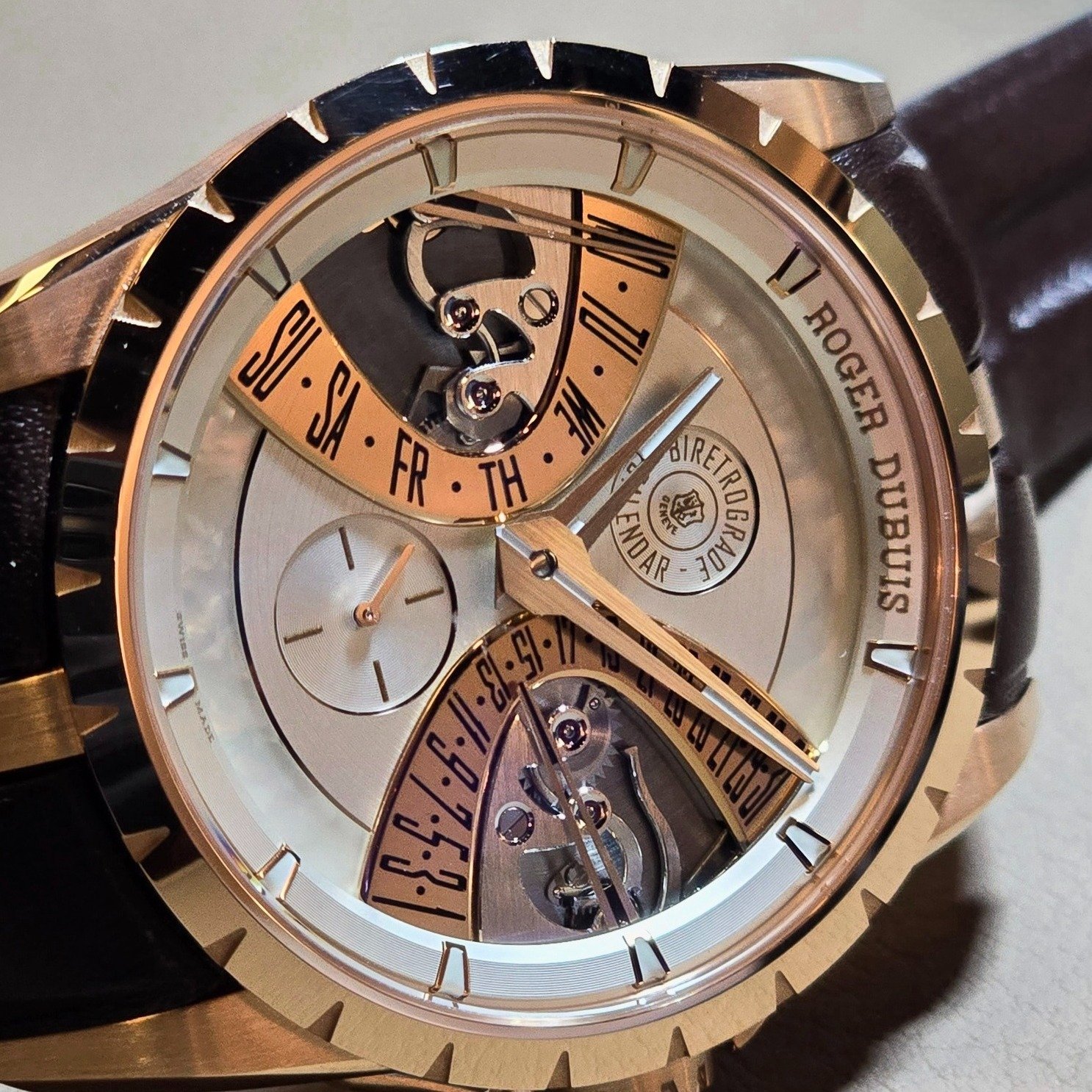 Roger Dubuis Excalibur Biretrograde Calendar