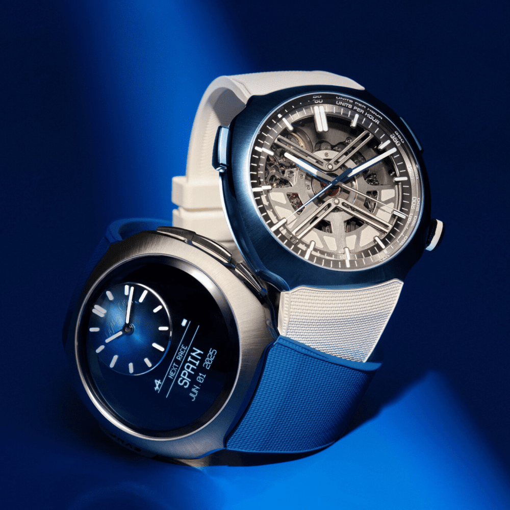F1賽車主題腕錶｜H. Moser & Cie. Streamliner Alpine Mechanics Edition、Streamliner Alpine Drivers Edition