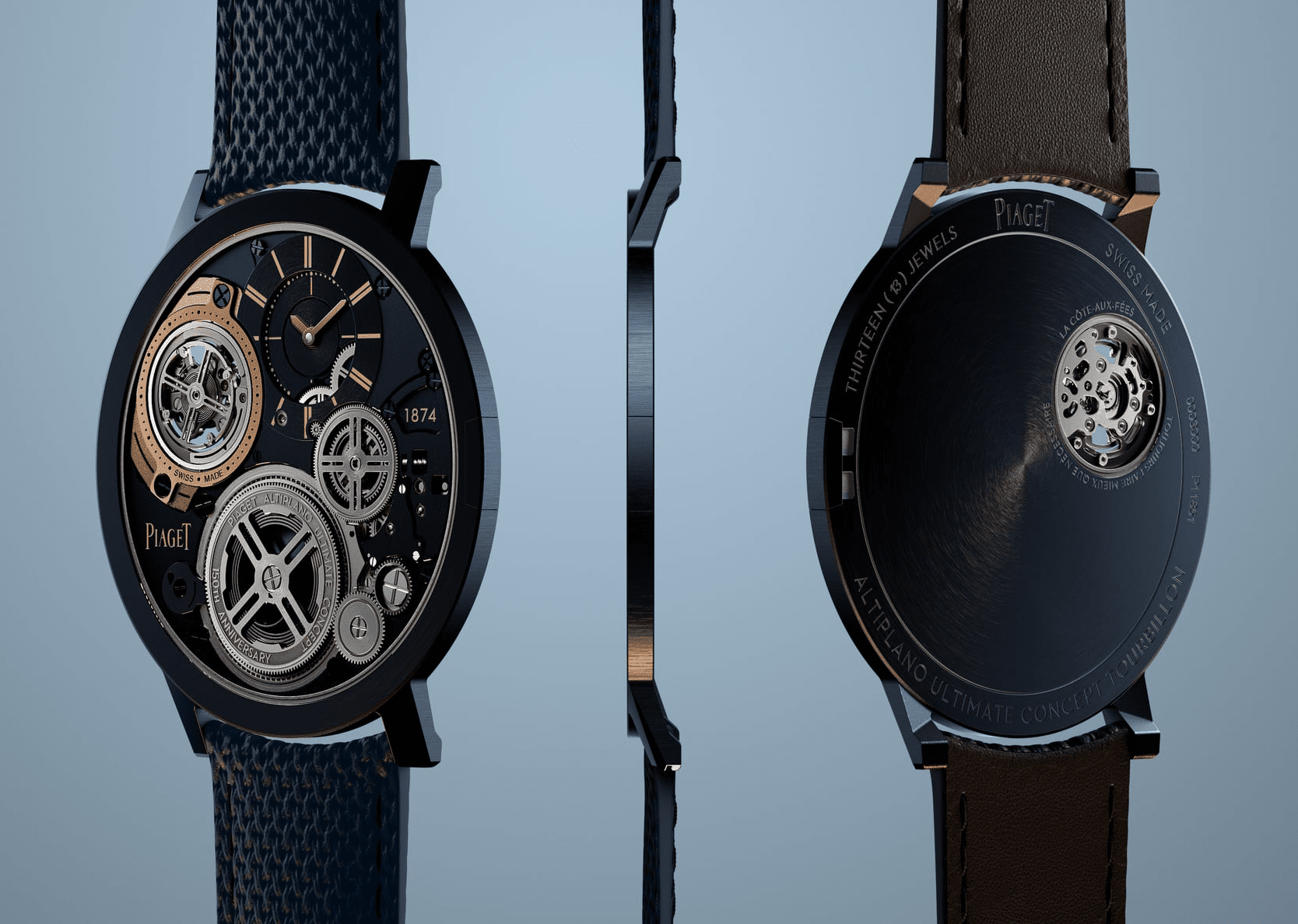 超薄腕錶 Piaget Altiplano Ultimate Concept Tourbillon