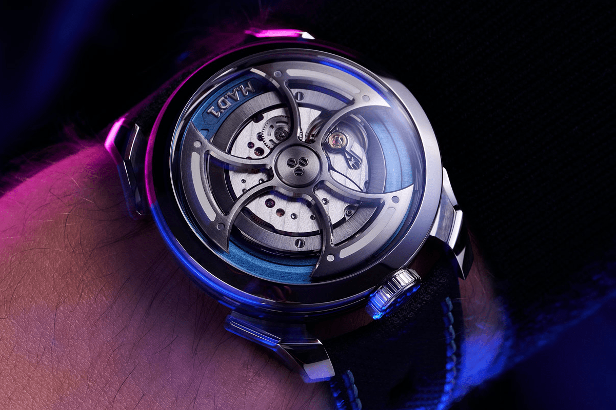 MB&F｜全新電光藍色M.A.D.1S抽籤款式揭曉