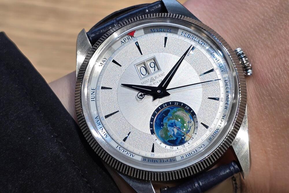 W&W 2025新錶速報|Montblanc 1858 Geosphere Annual Calendar 年曆世界時間