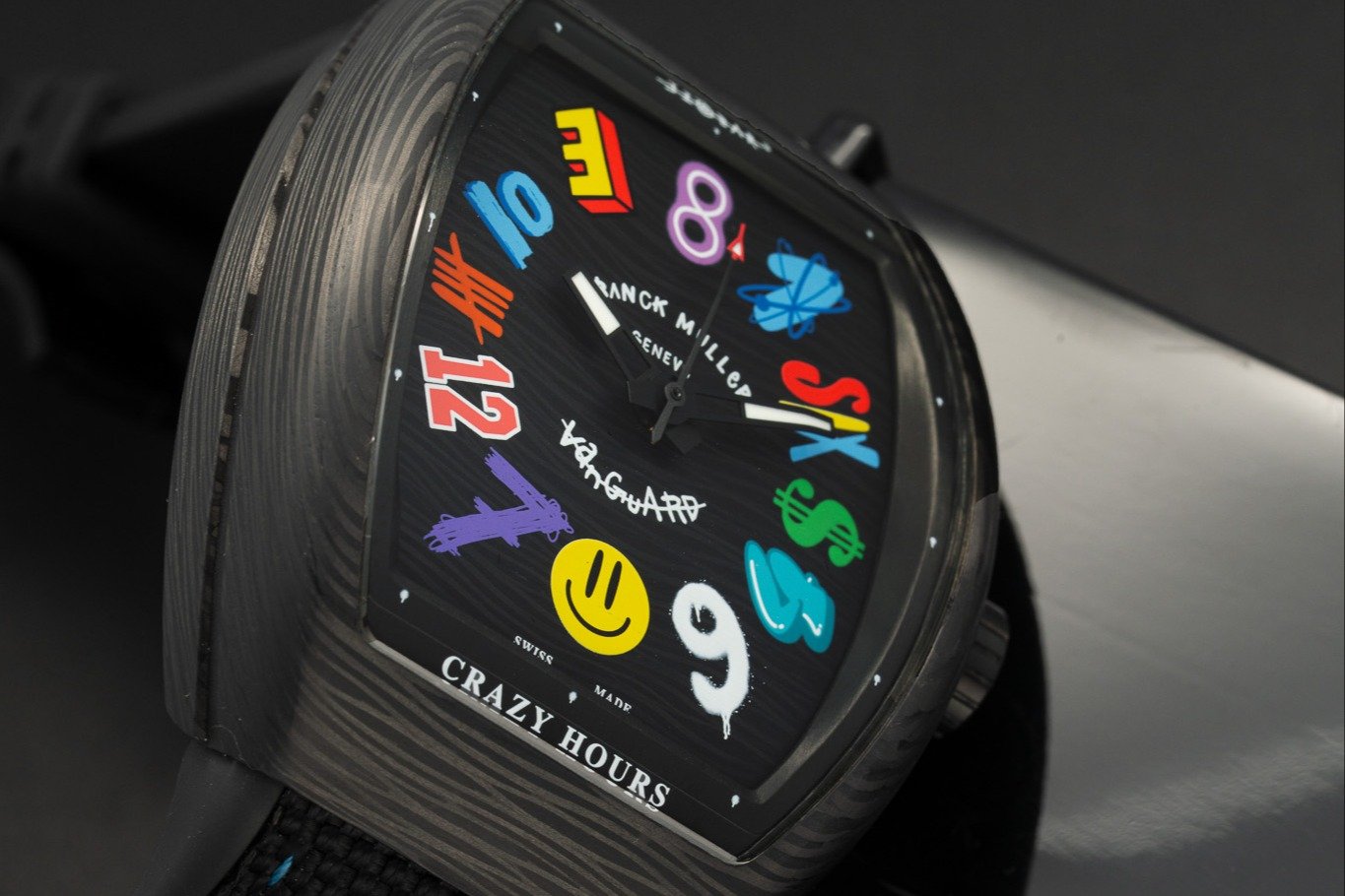 Franck Muller|Jisbar × Vanguard Crazy Hours 跨界藝術限量版新作