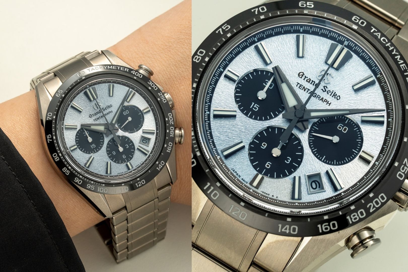 W&W 2025新錶速報!Grand Seiko Evolution 9 Tentagraph SLGC007G冰藍現身
