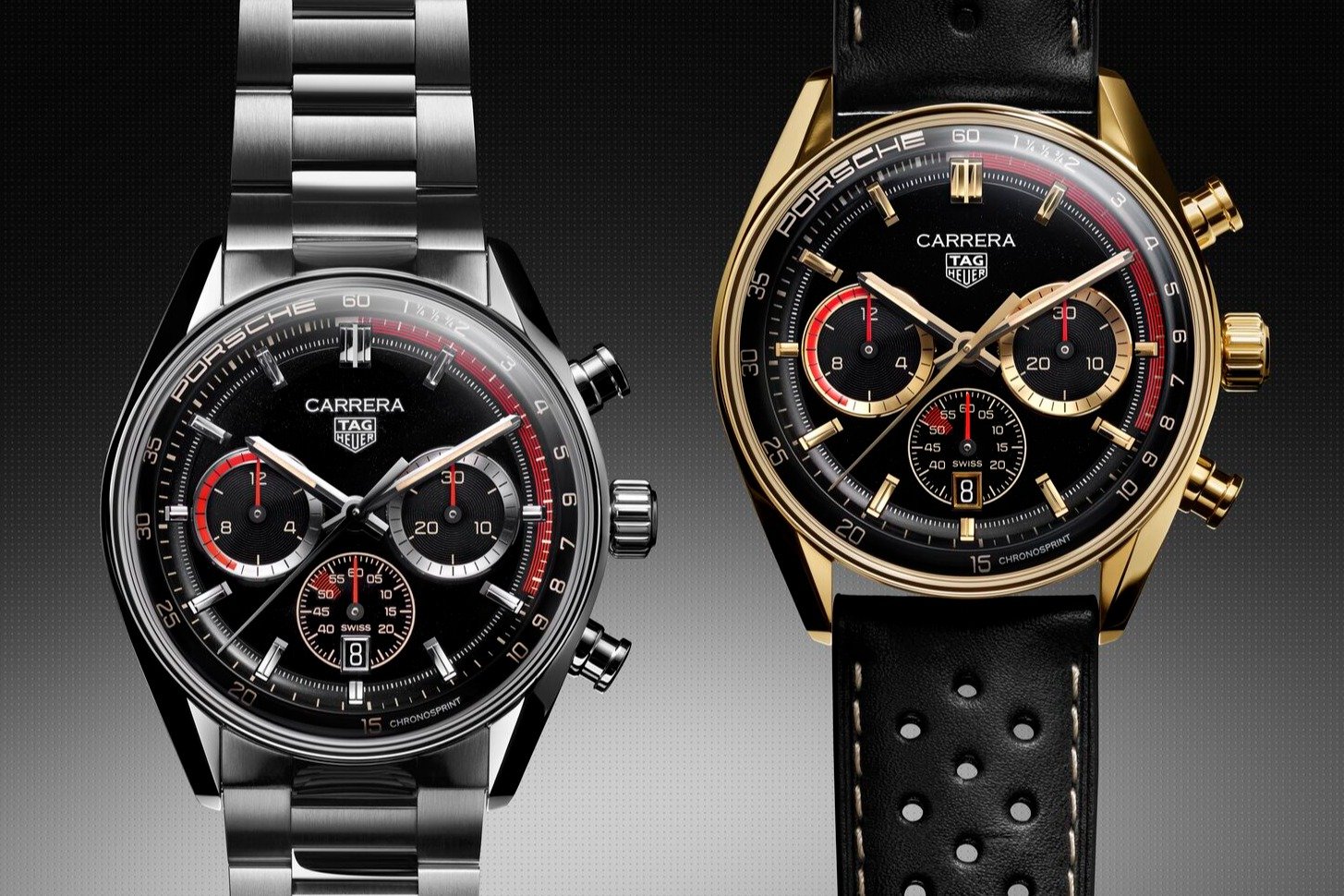 LVMH Watch Week：TAG Heuer x Porsche｜Carrera Chronosprint x Porsche Rallye 15秒致敬速度