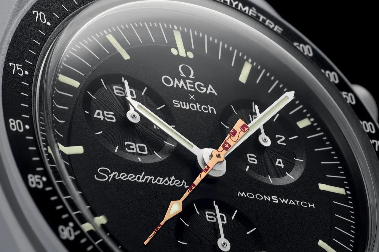 Omega X Swatch｜Moonswatch Moonshine Gold又嚟嘞！今次玩瑞士旗