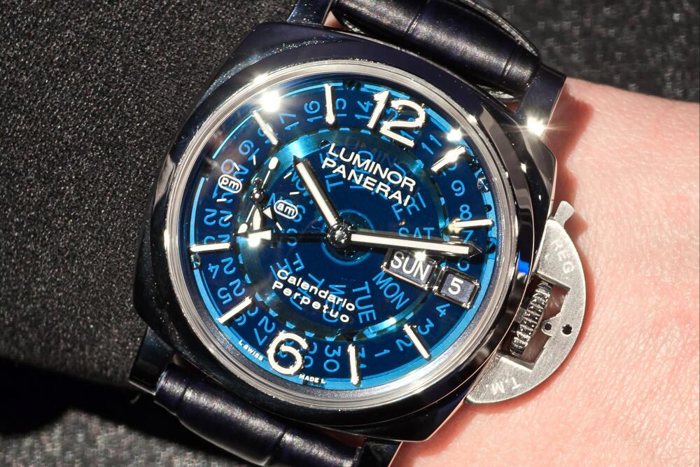 W&W 2025新錶速報!Panerai Luminor Perpetual Calendar GMT Platinumtech PAM1575 透明萬年曆