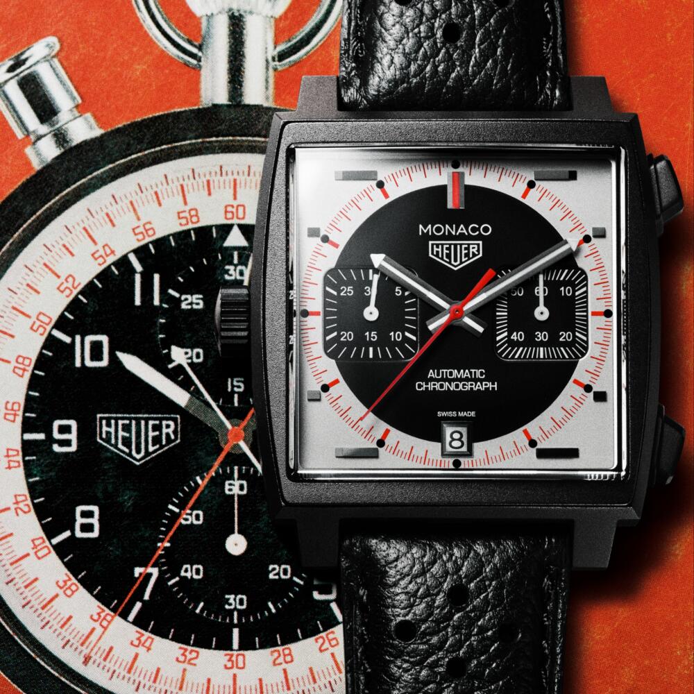 F1賽車主題腕錶｜TAG Heuer Monaco Chronograph Stopwatch