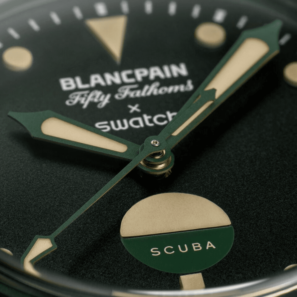 Blancpain X Swatch Scuba Fifty Fathoms Green Abyss 綠軍突襲 ｜附售價、發售日期及發售地點