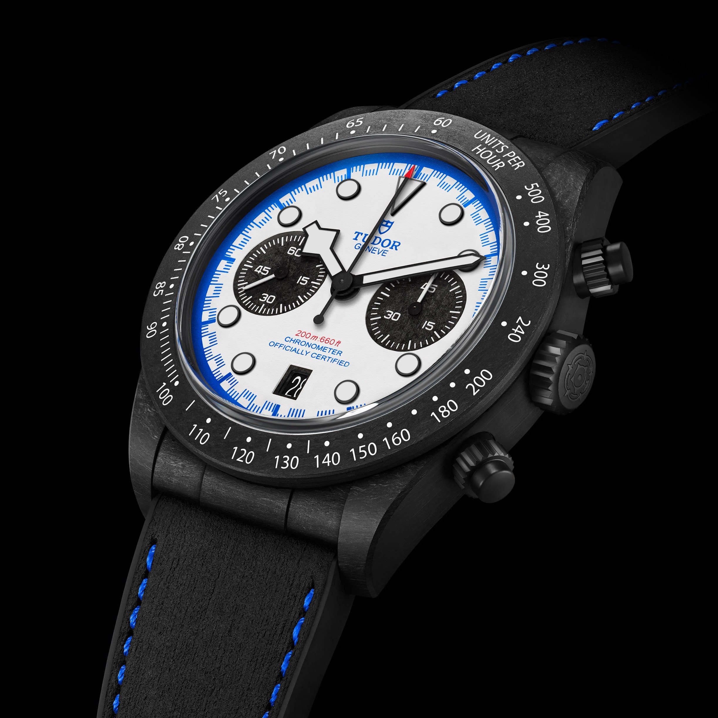 F1賽車主題腕錶｜Tudor Black Bay Chrono "Carbon 25"
