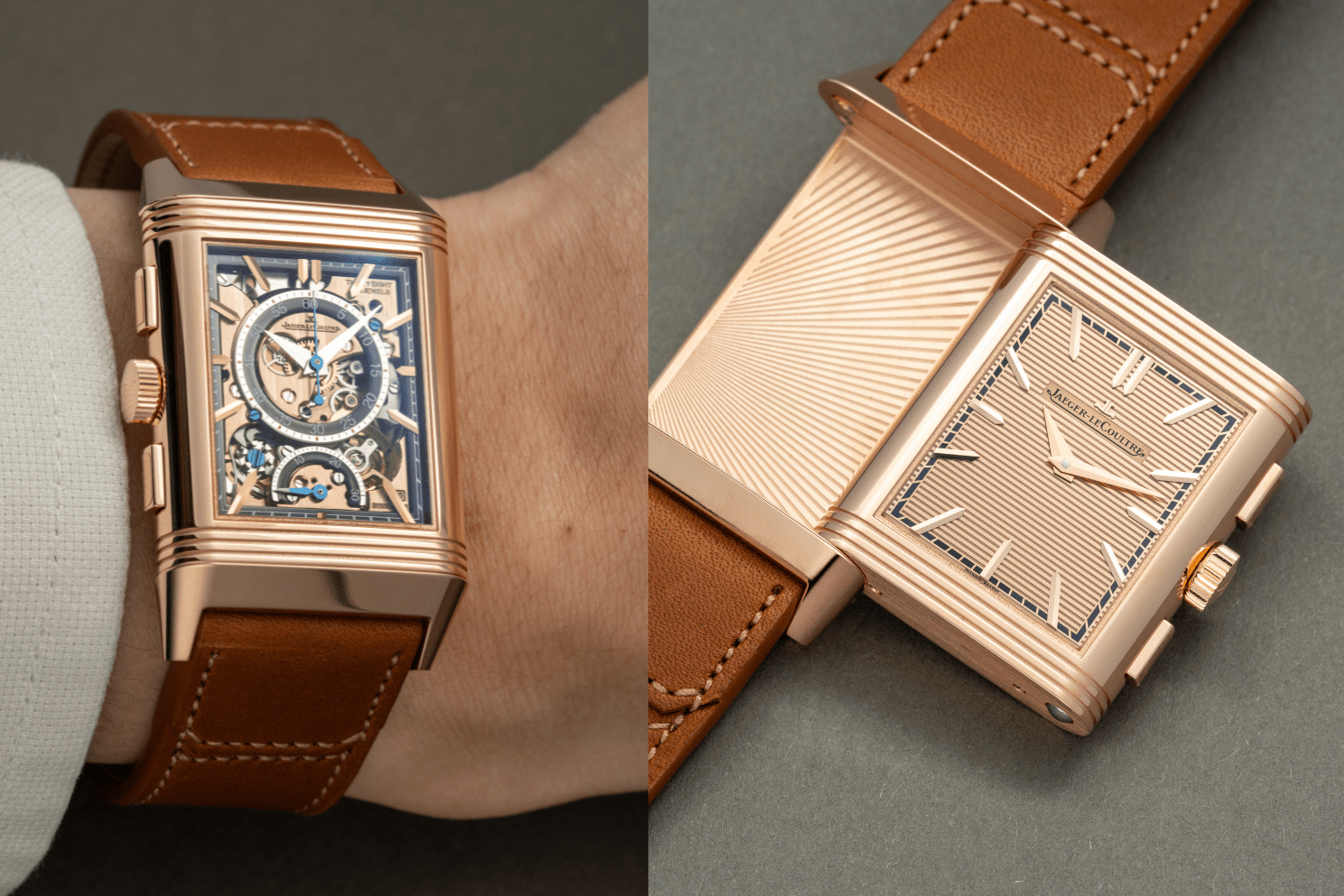 Jaeger-LeCoultre新錶實拍｜Reverso Tribute Chronograph全玫瑰金版