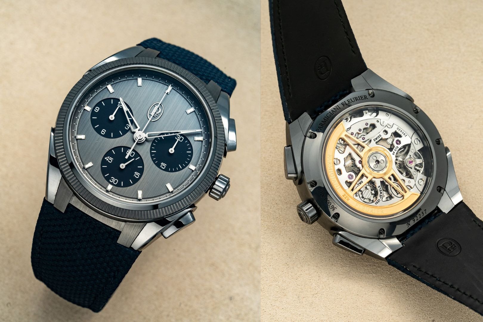 W&W 2025新錶速報!Parmigiani Fleurier Tonda PF Sport Chronograph Ultra-Cermet 金屬陶瓷新境界