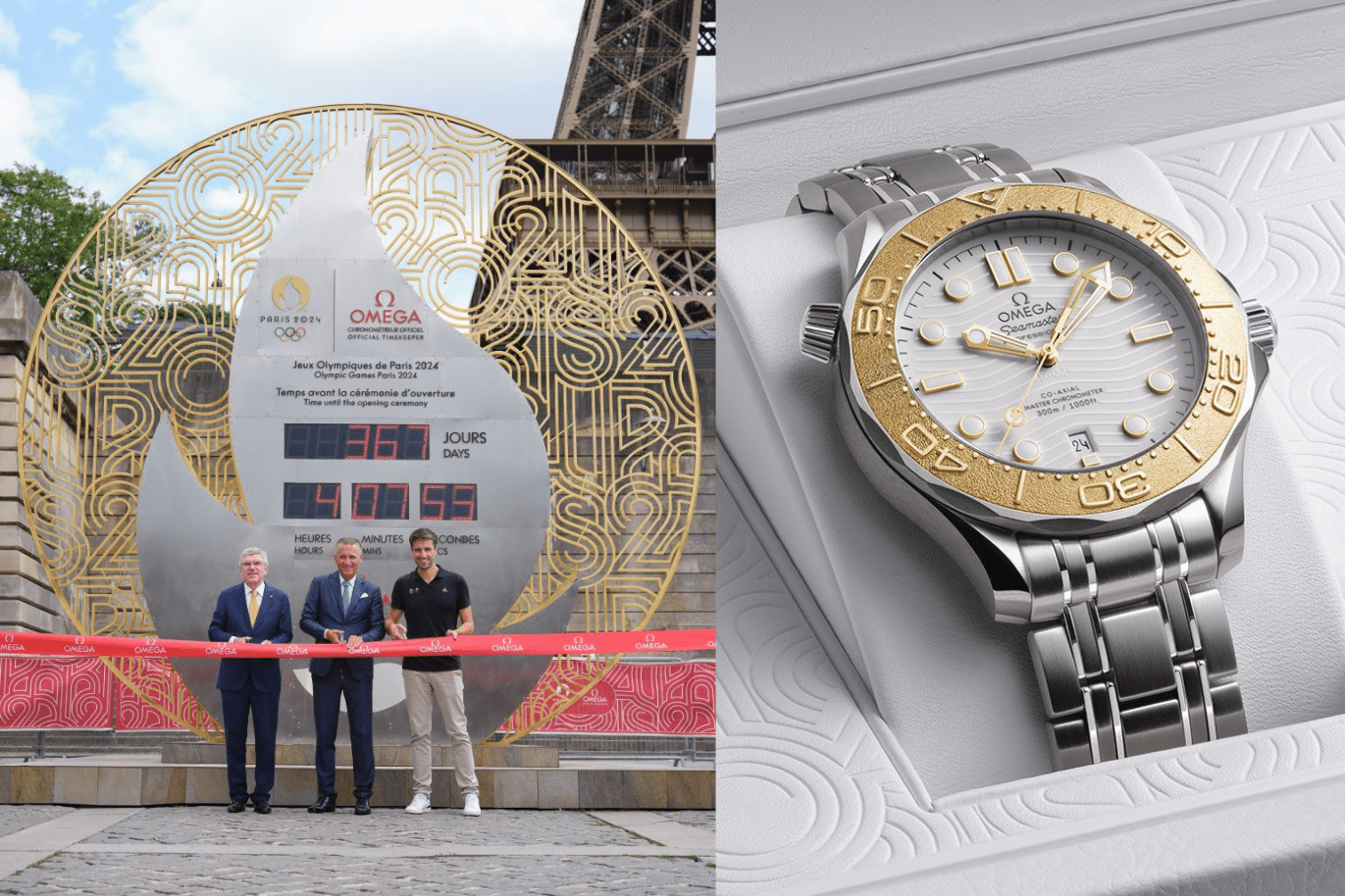 OMEGA ｜倒數計時器迎接巴黎奧運