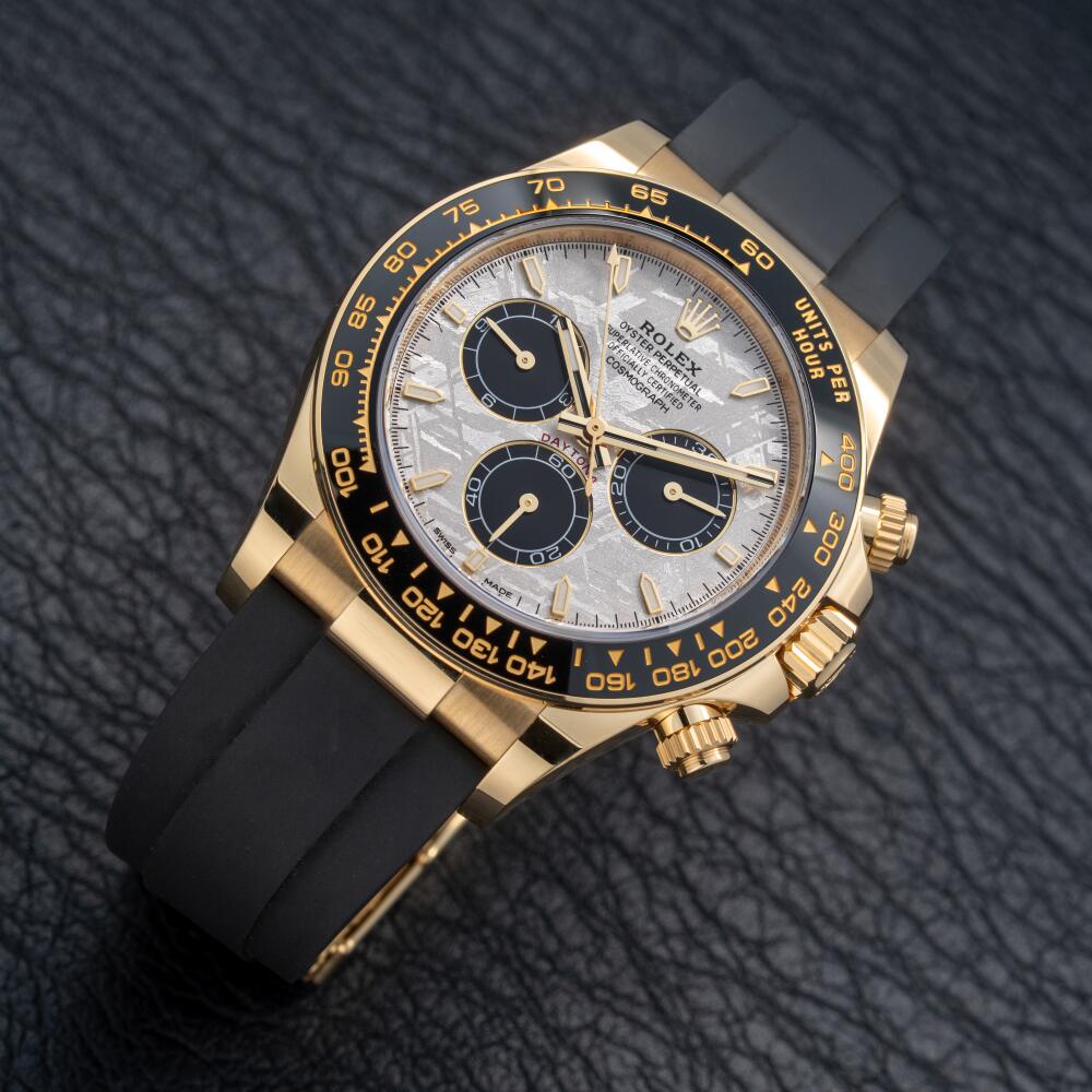 Rolex 2025年新錶：Daytona 隕石熊貓面三色款