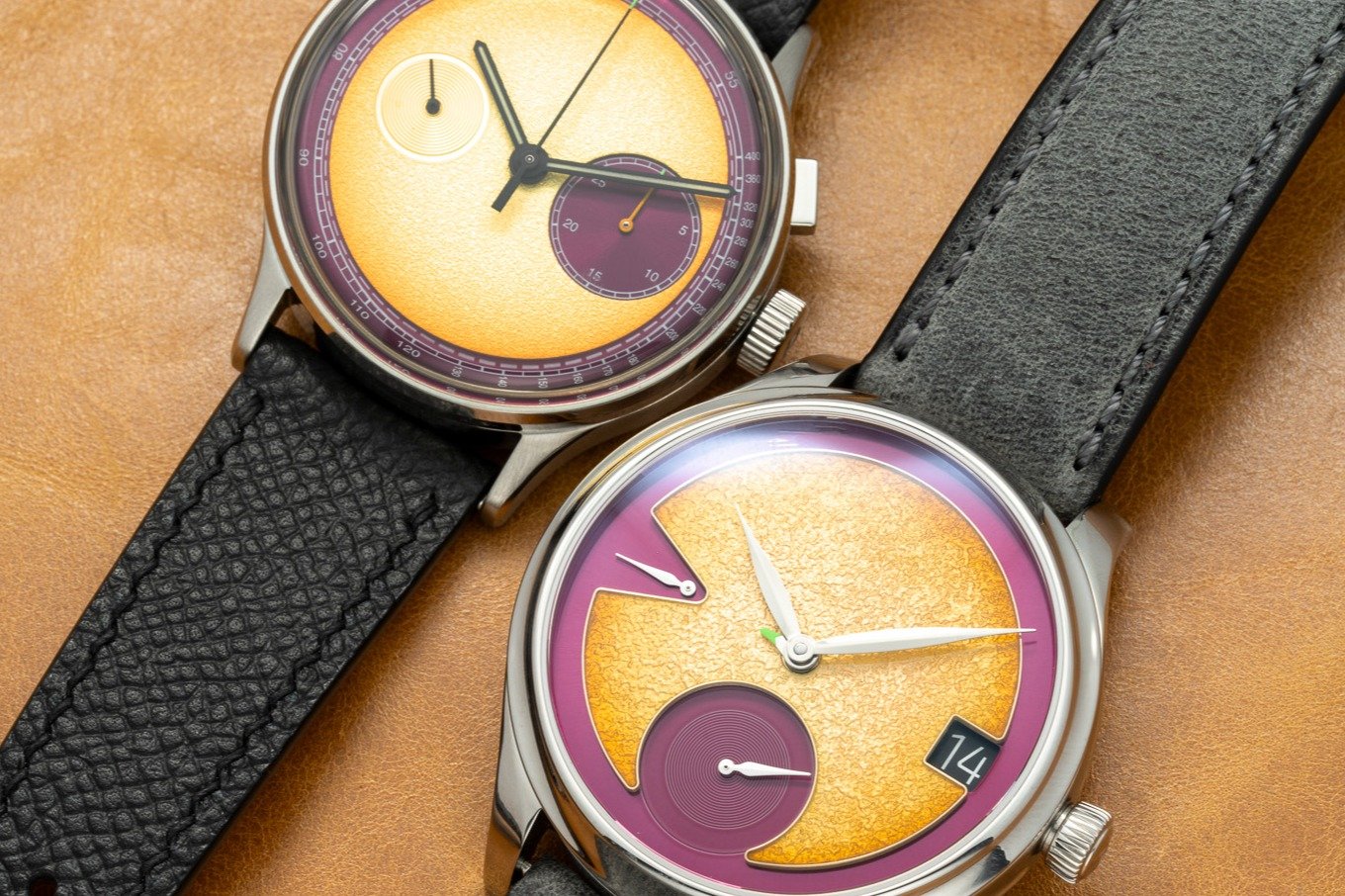 新錶實拍｜H. Moser & Cie. X Studio Underd0g  Passion Fruit 熱情甜美百香果