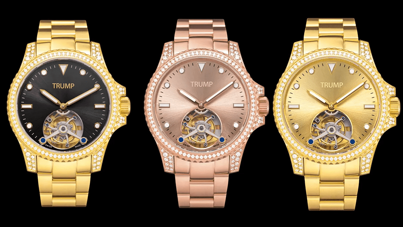 美國總統大選2024｜候選人特朗普Donald Trump戴的7枚腕錶｜Rolex Day-Date、Vacheron Constantin都有