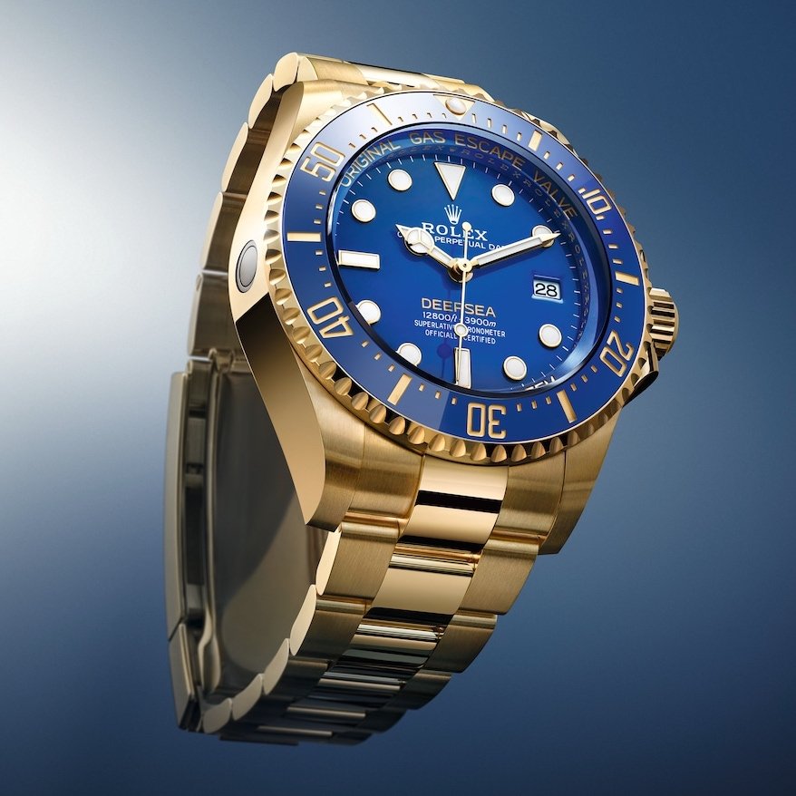 黃金腕錶8大推介｜不再老士俗氣！Rolex Deepsea、Tudor Black Bay、VC 222