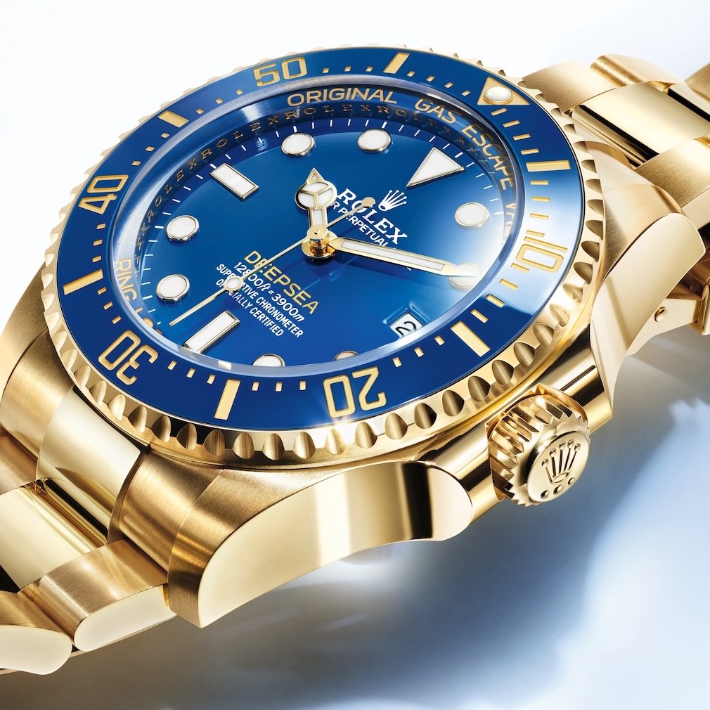 黃金腕錶8大推介｜不再老士俗氣！Rolex Deepsea、Tudor Black Bay、VC 222