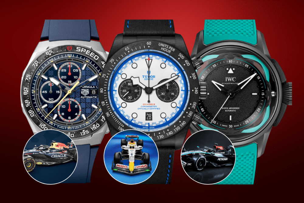 F1賽車主題腕錶推介｜2025年11款聯乘新作 Tudor、IWC、TAG Heuer逐款睇