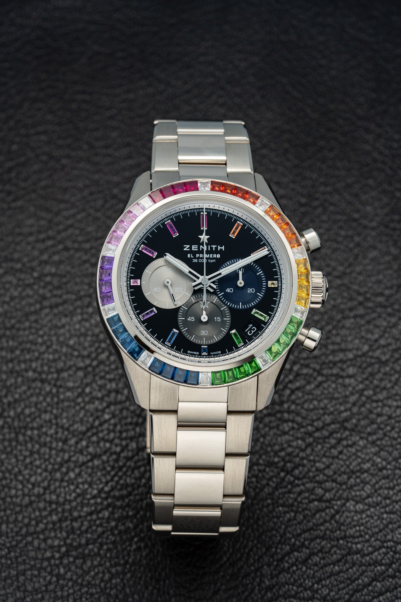 LVMH Watch Week:Zenith實拍|七色彩虹Chronomaster Sport Rainbow