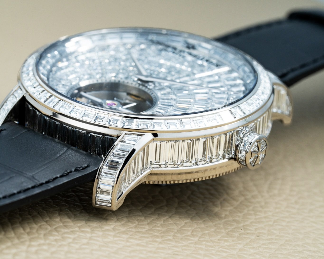 新錶實拍:Vacheron Constantin|Traditionnelle Tourbillon High Jewellery 閃鑽超薄陀飛輪