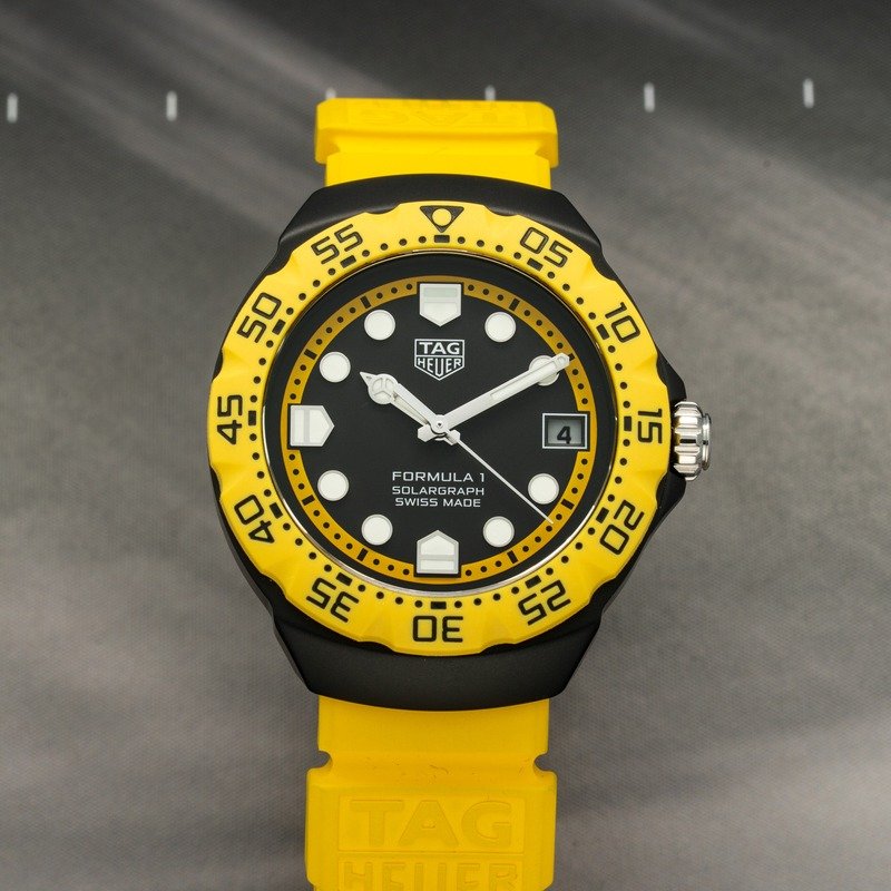 W&W 2025新錶速報|TAG Heuer Formula 1 Solagraph TAG Heuer Formula 1 Solagraph