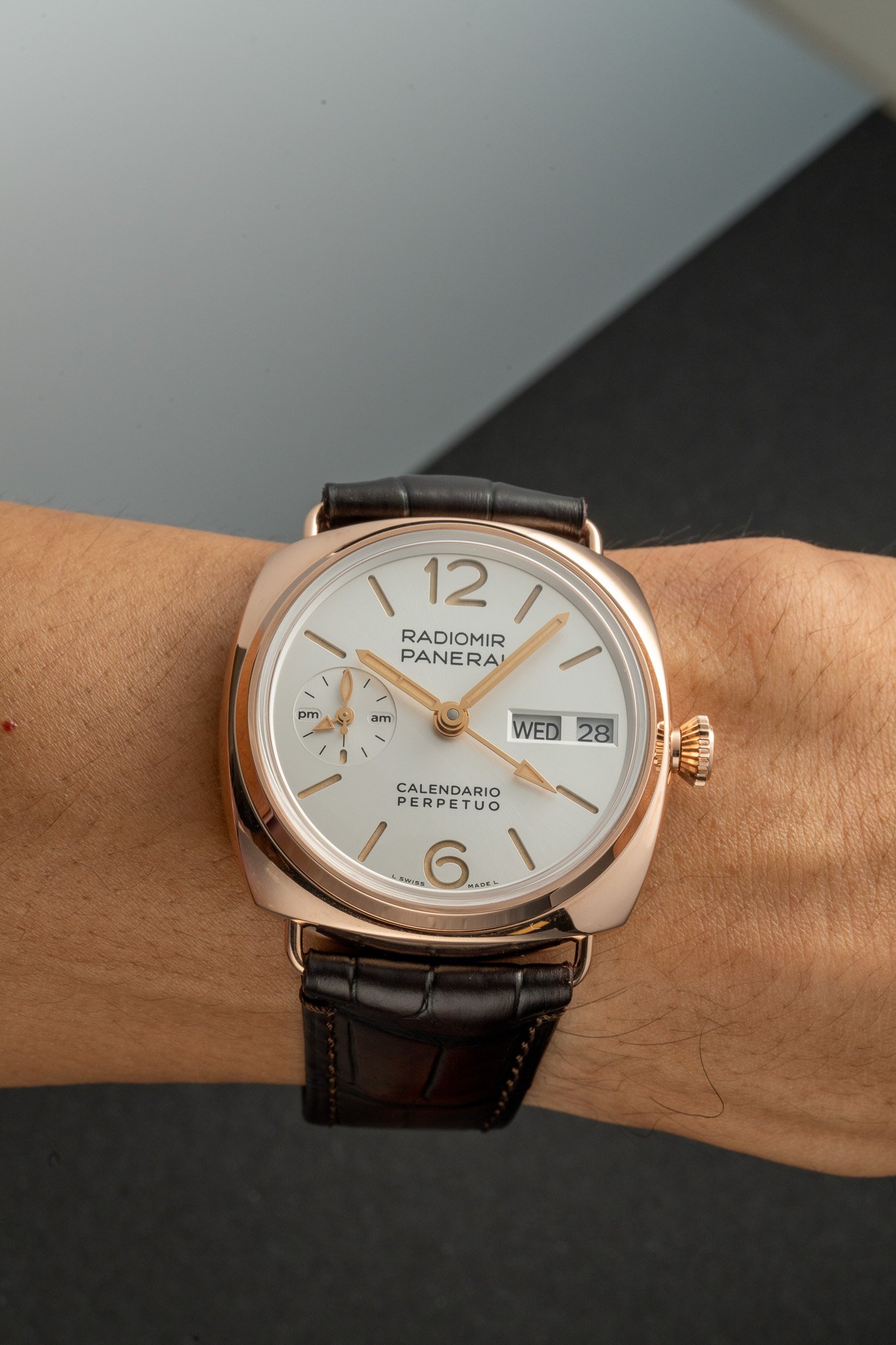 Panerai|新錶實拍:Radiomir系列首枚萬年曆錶PAM1453亮相