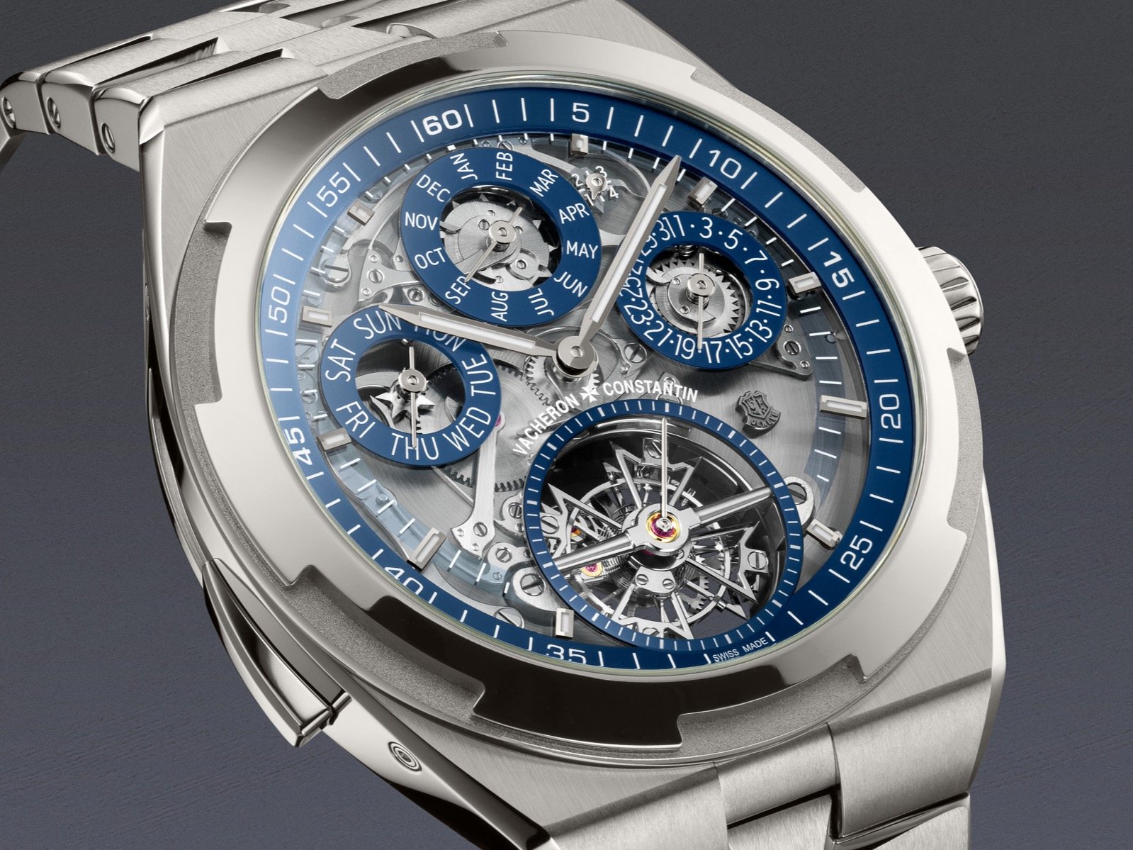 Vacheron Constantin |Overseas Grand Complication Openface 首枚Overseas三問錶