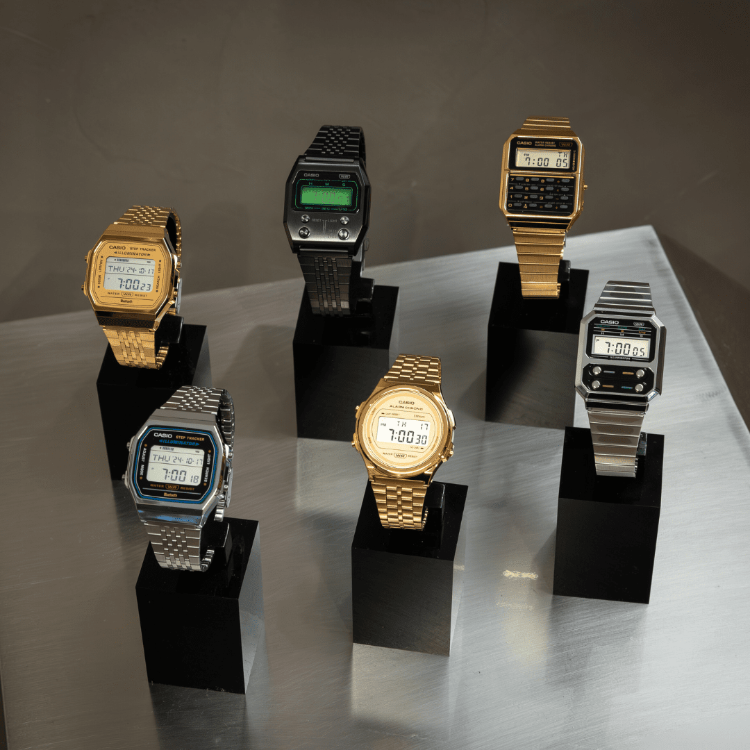 Casio|Vintage腕錶襯出City Boy風格