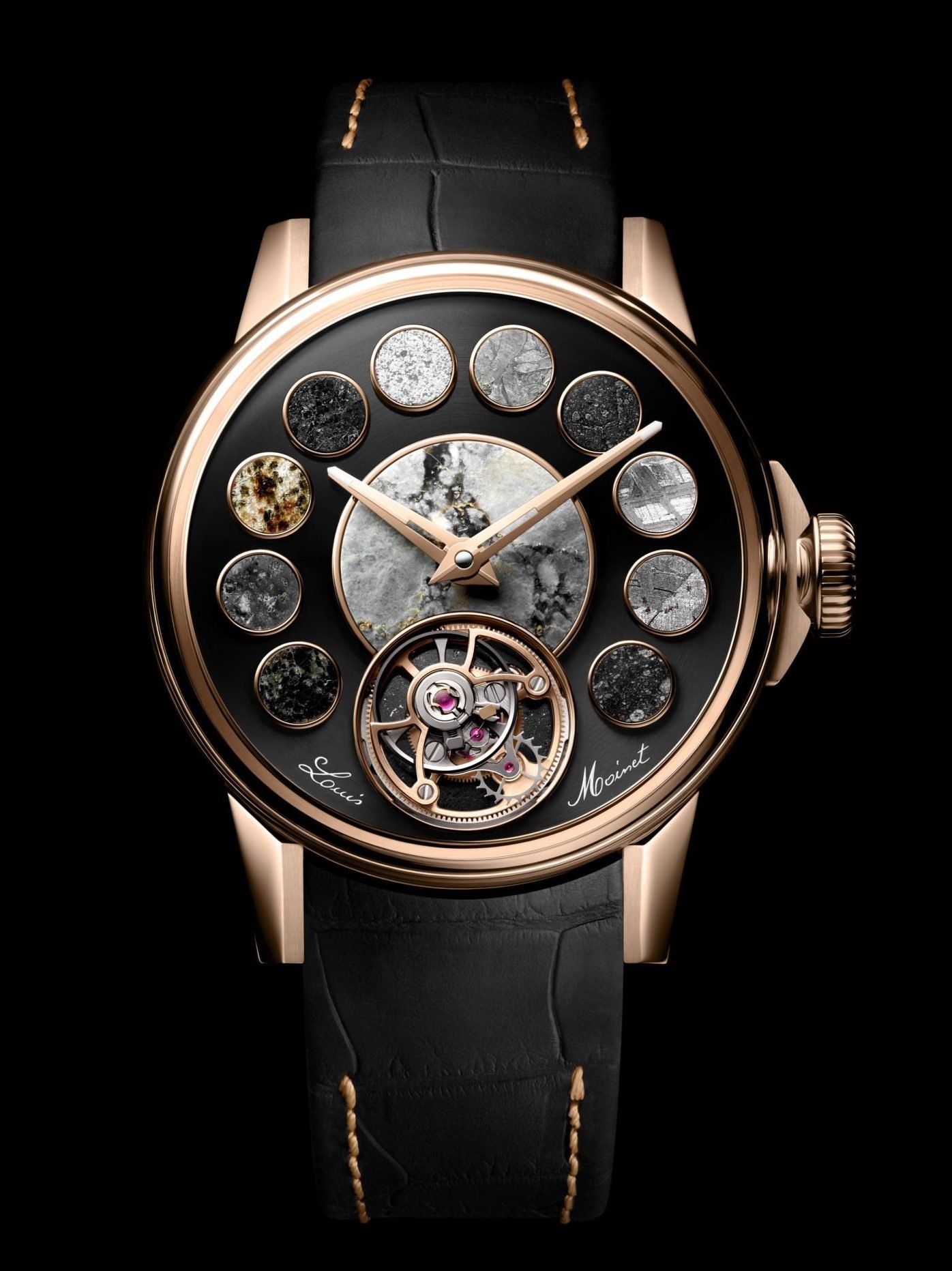 Louis Moinet|破紀錄最多隕石的腕錶