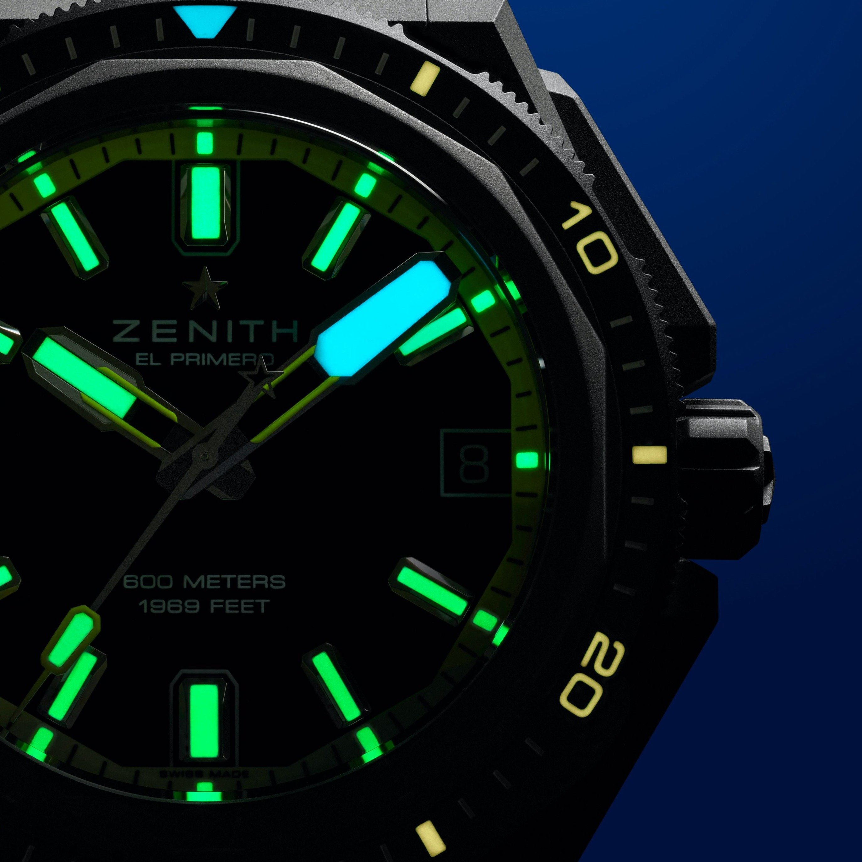 Zenith|Shadow暗黑版DEFY潛水錶