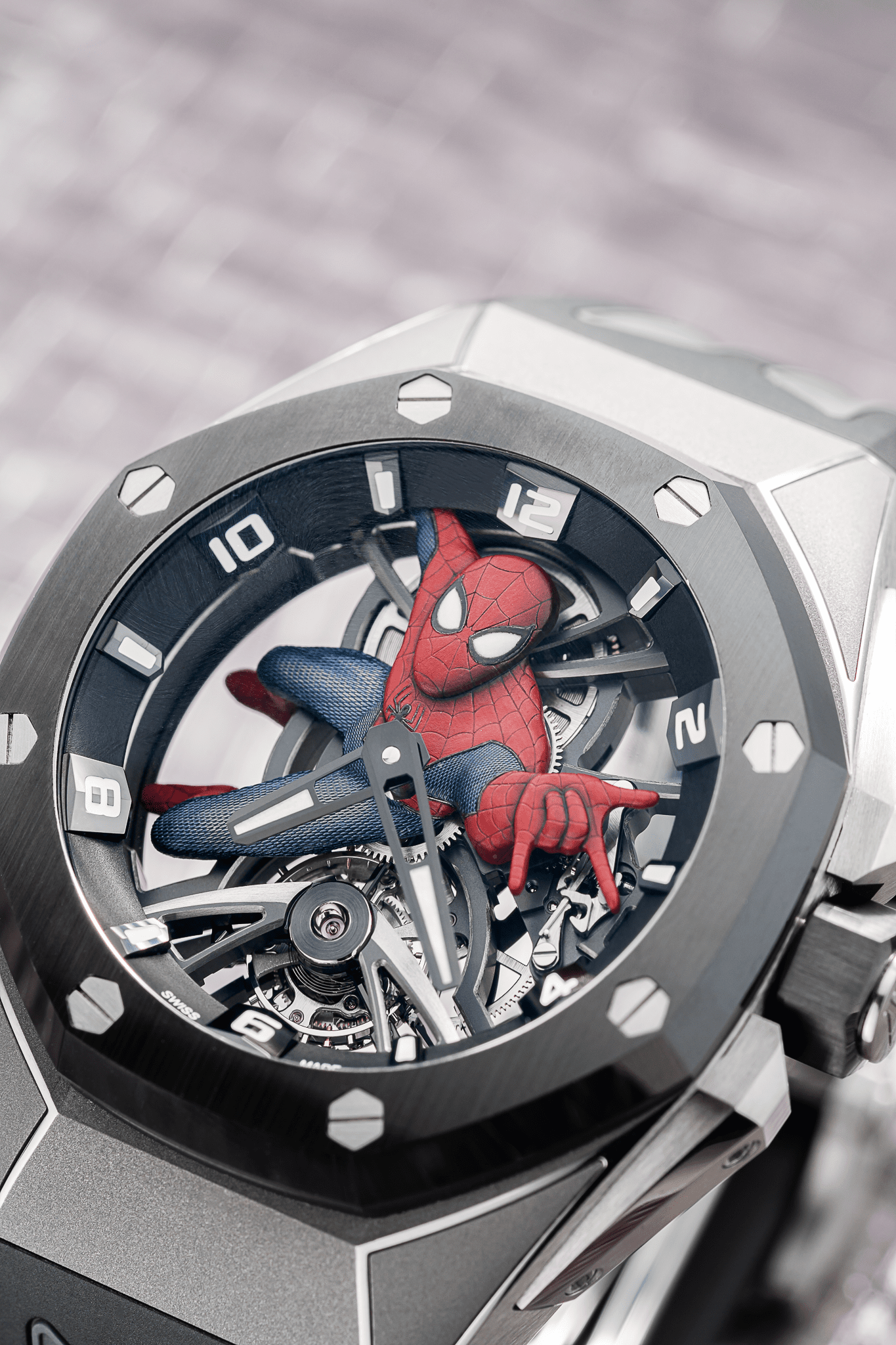 Audemars Piguet|新錶實拍:Royal Oak Concept Tourbillon “Spider-Man”